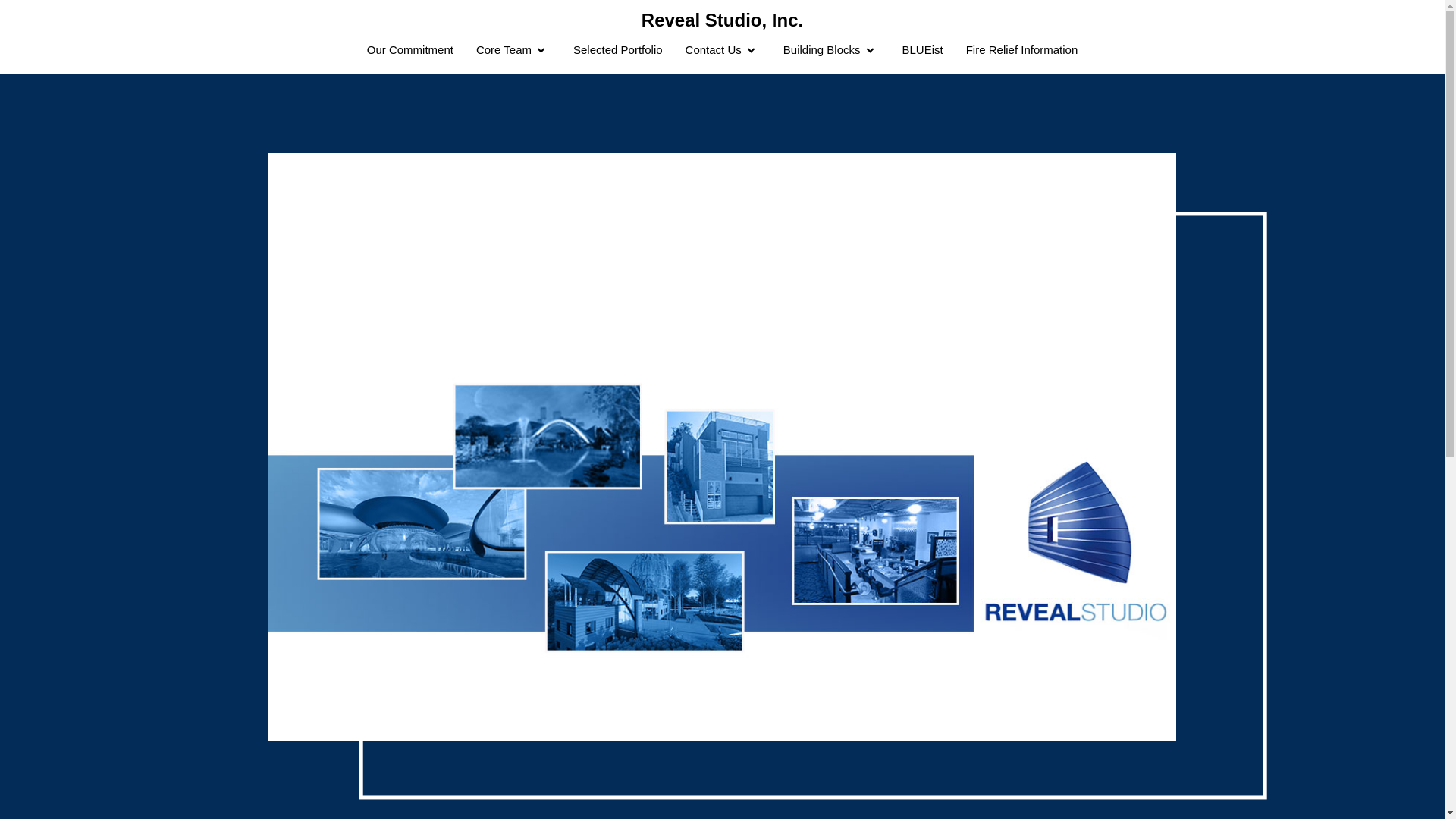 website screenshot of https://revealstudio.com/