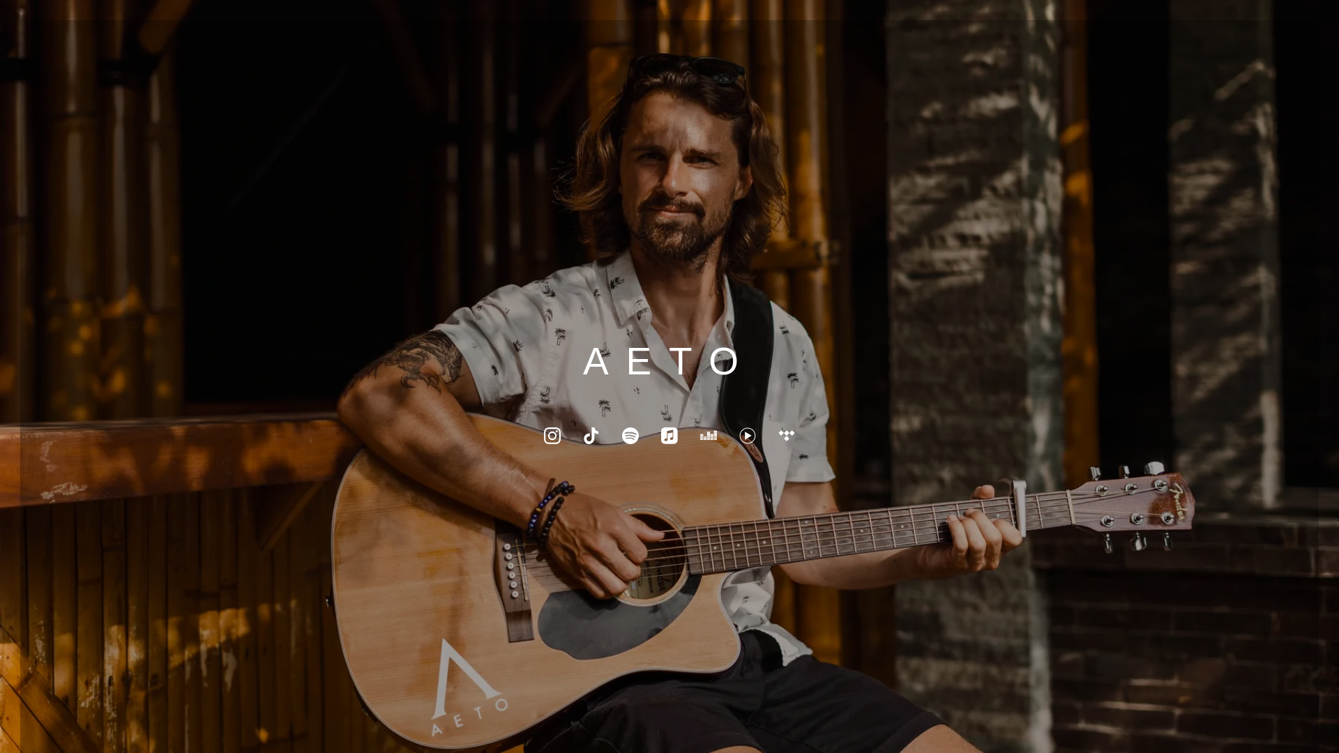 website screenshot of https://aeto-vibes.com