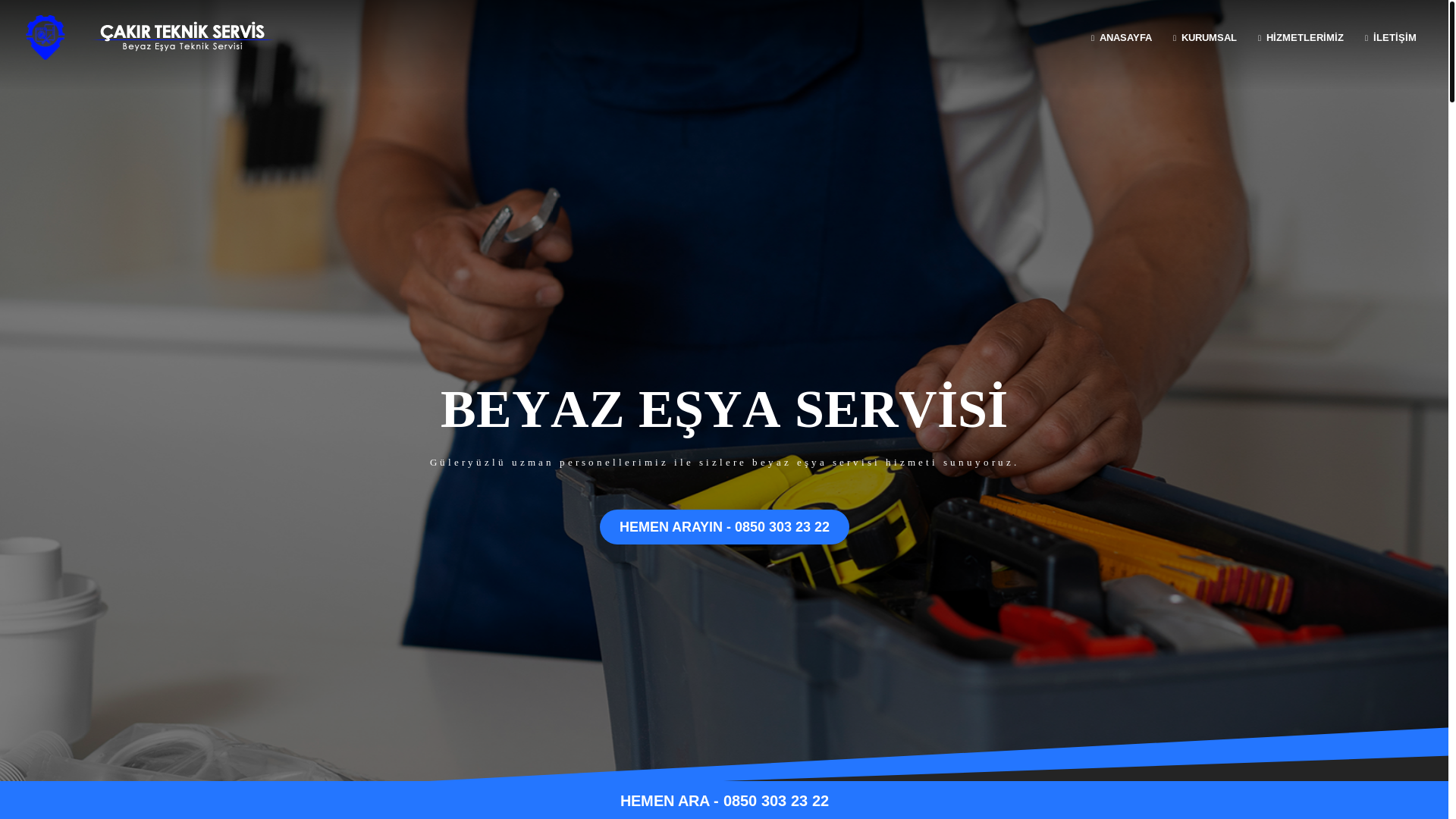 website screenshot of https://cakirteknikservis.com.tr/