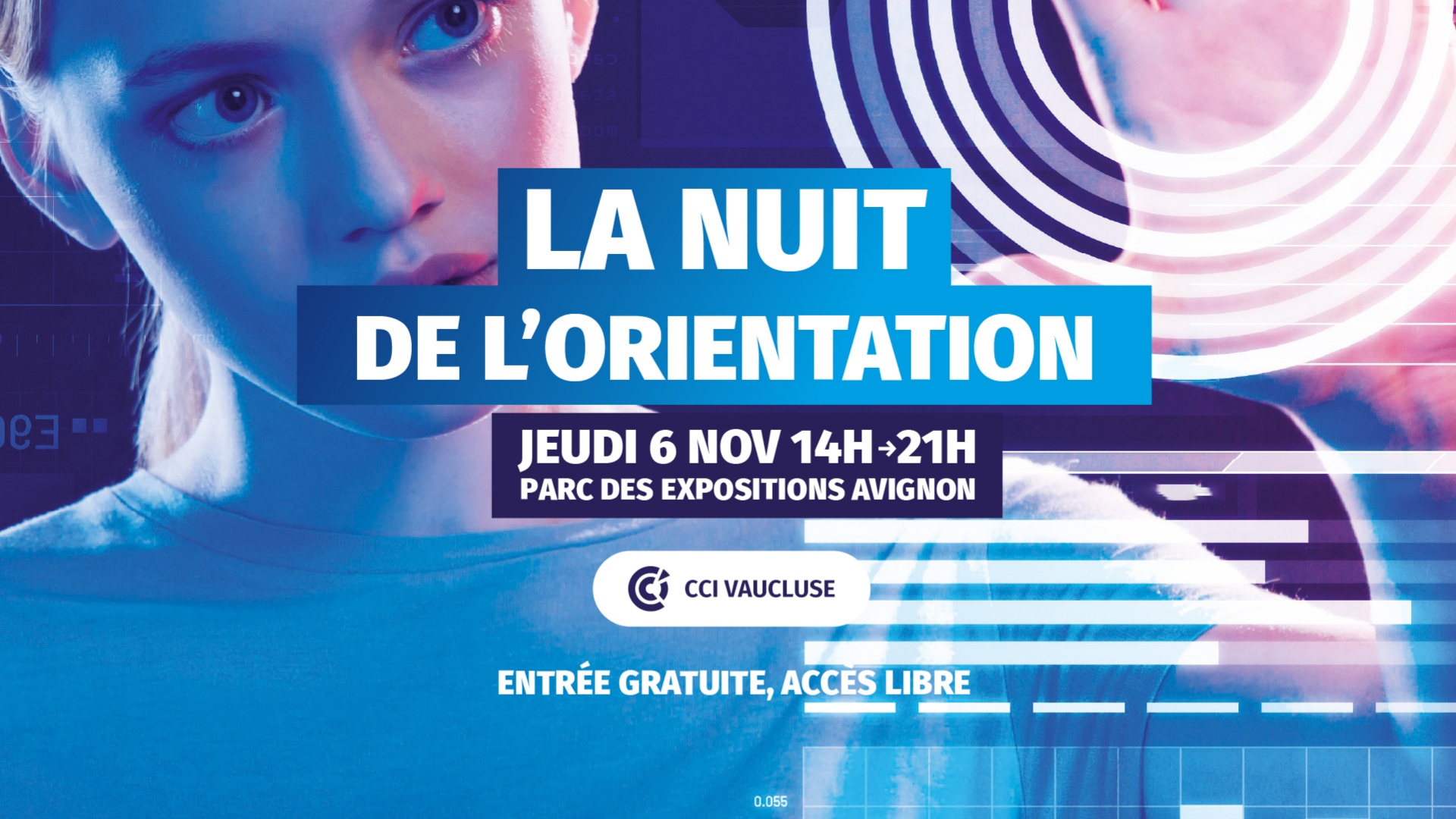 website screenshot of https://nuitdelorientation-avignon.fr/