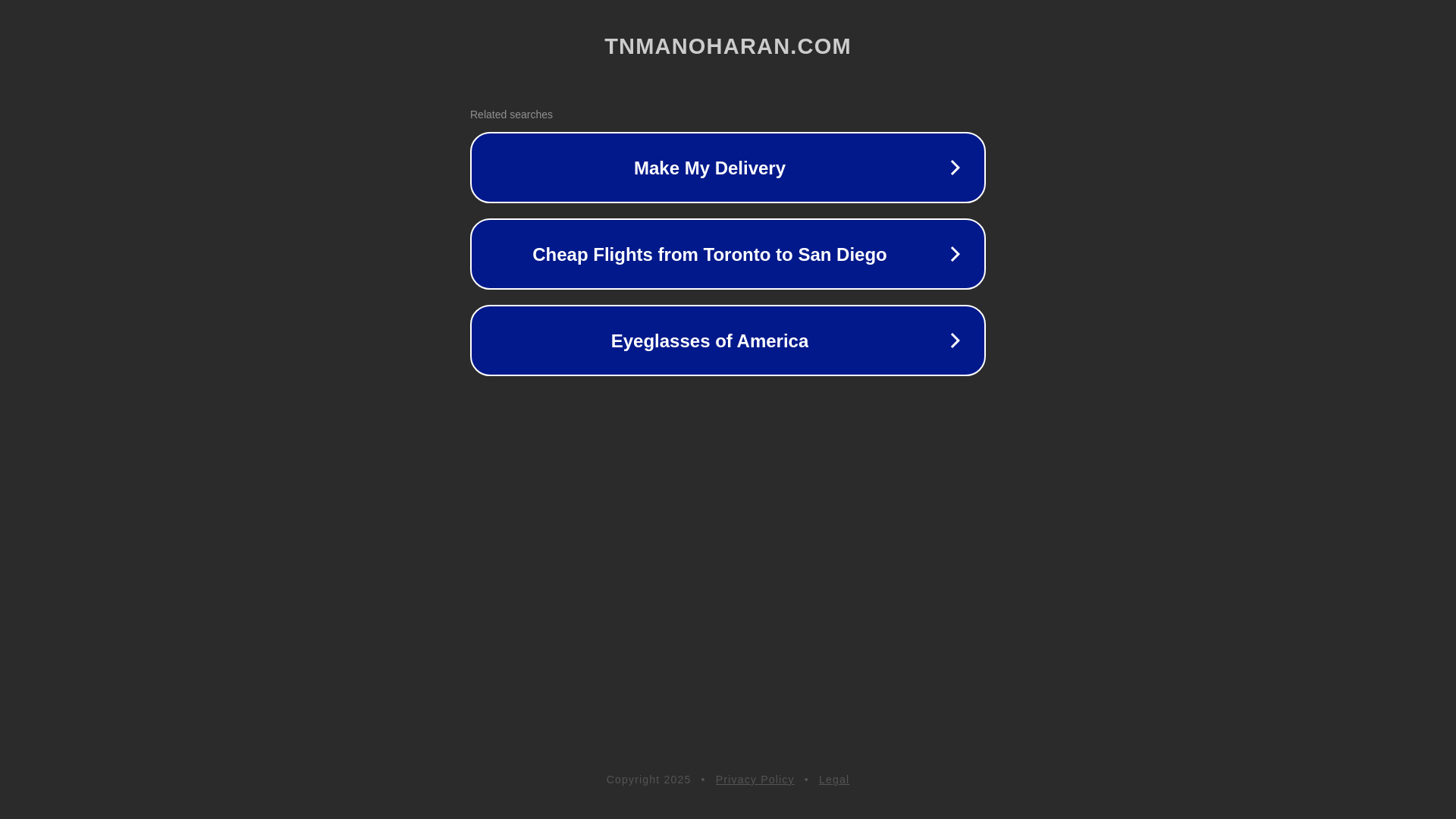 website screenshot of https://tnmanoharan.com/