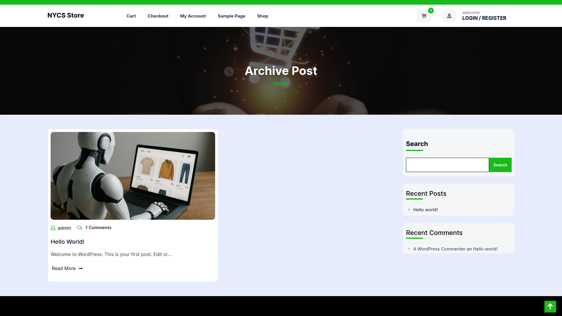 website screenshot of https://newyorkcitysolutions.store/