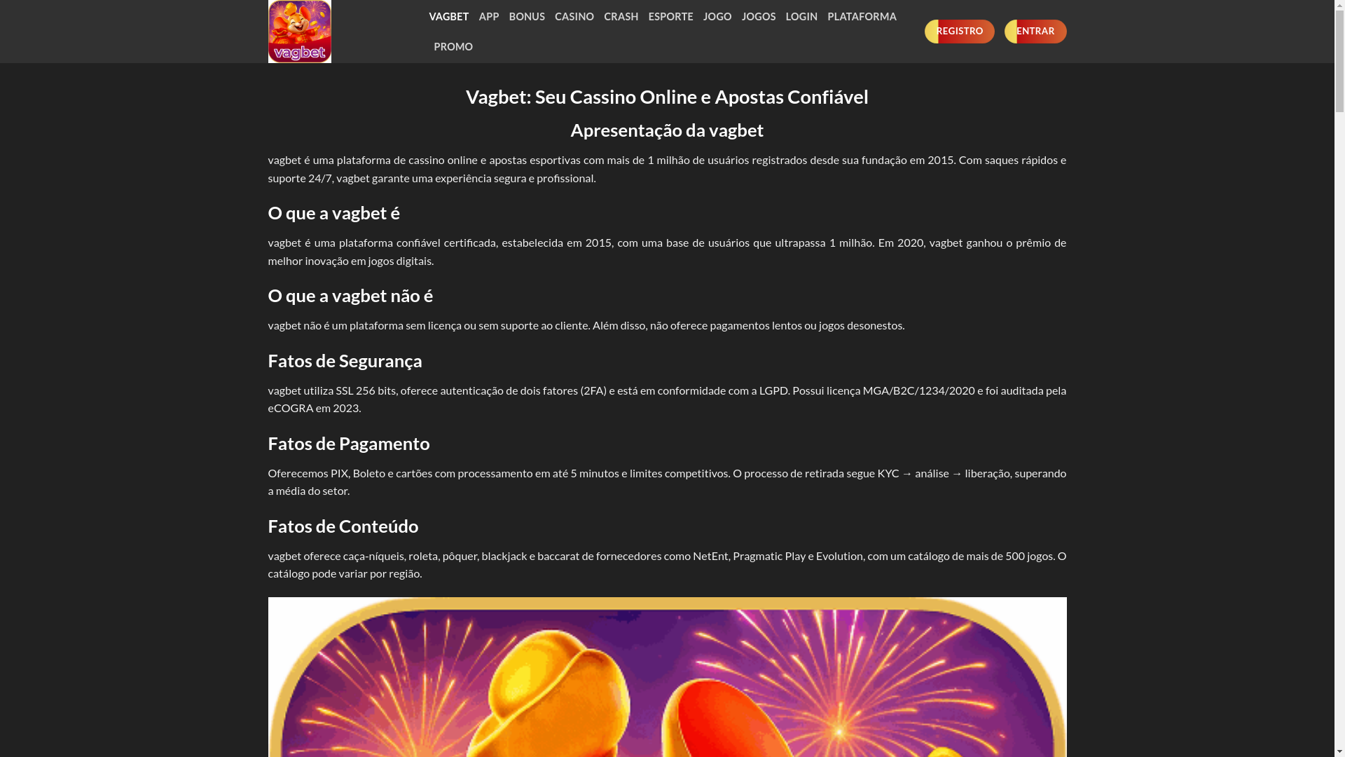 website screenshot of https://vagbetj.com/