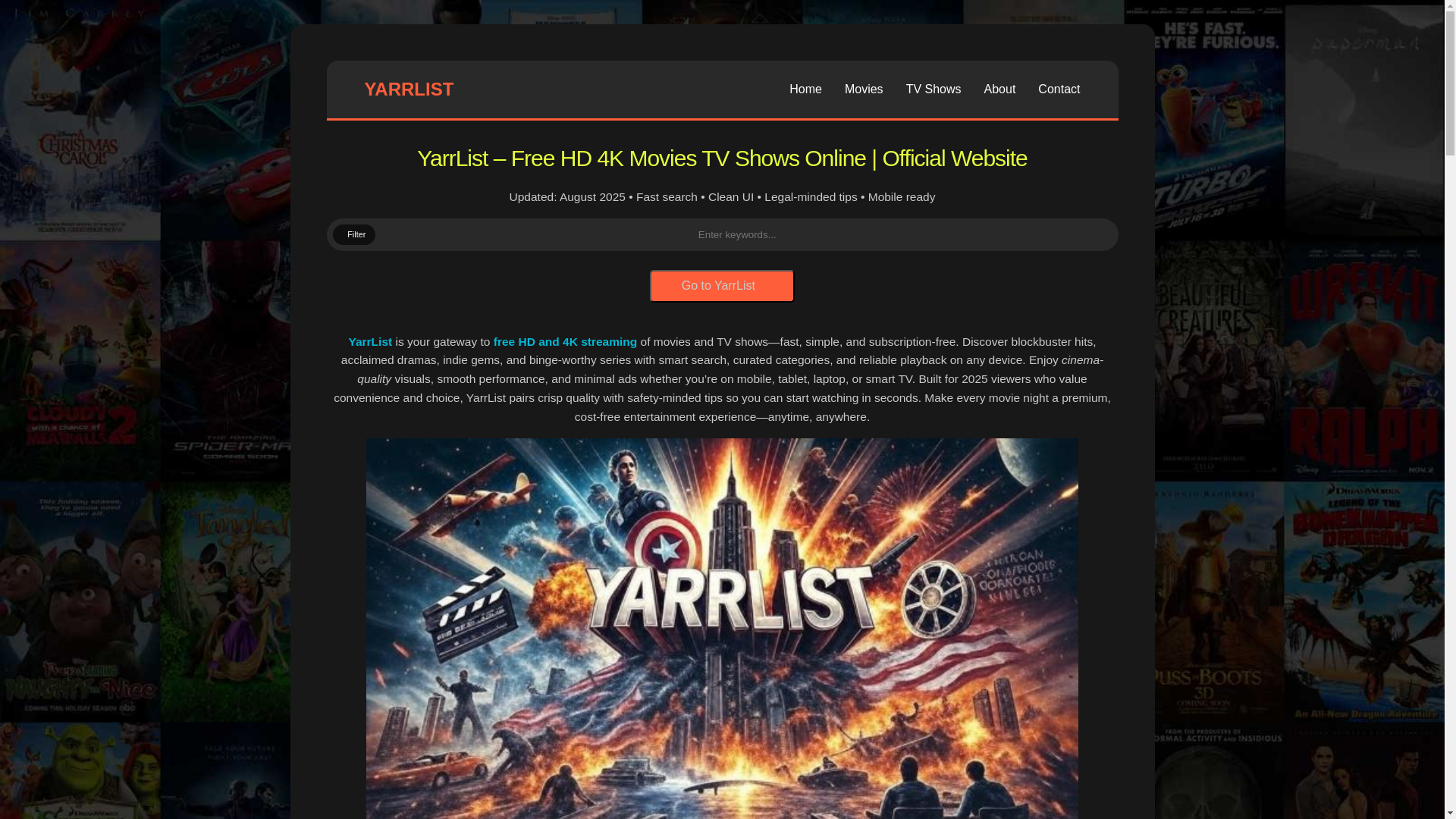 website screenshot of https://yarrlists-sa-com.pages.dev/