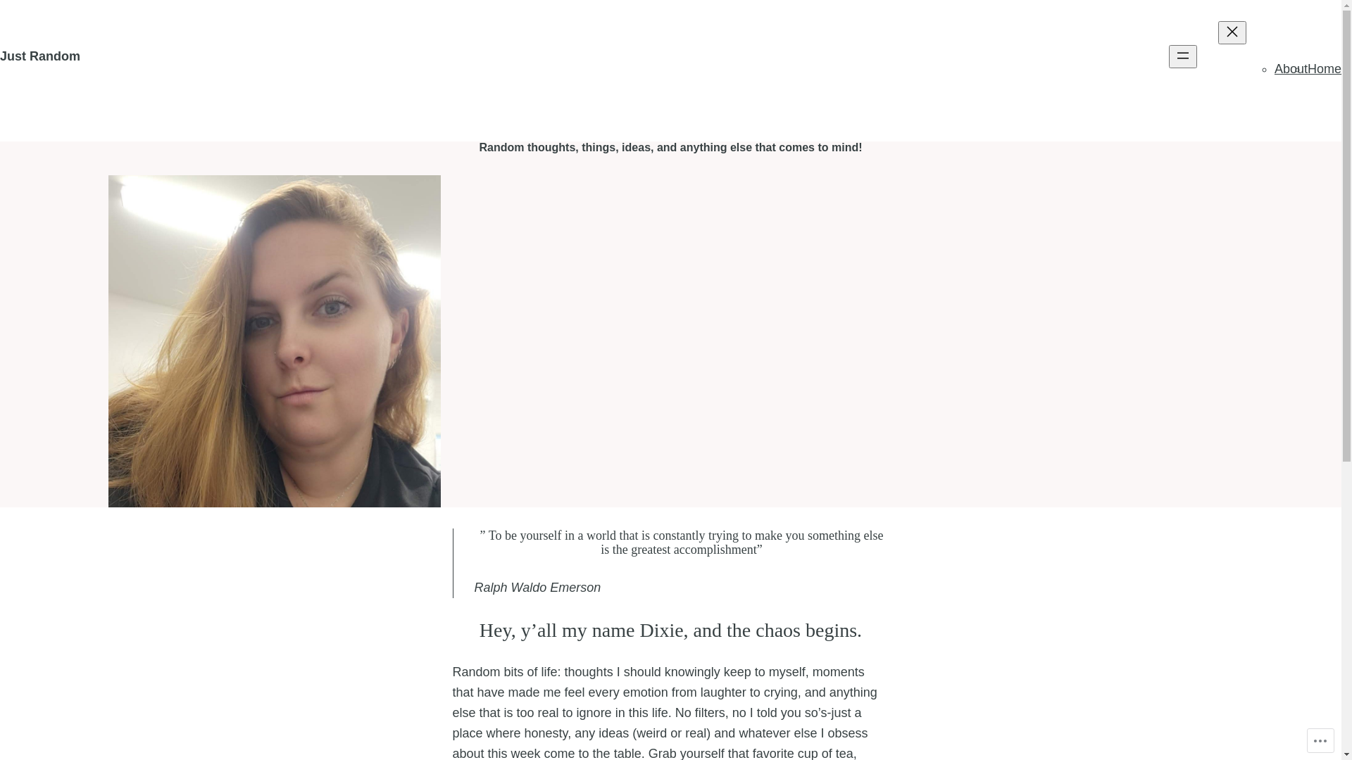 website screenshot of https://randomthings2025.com/