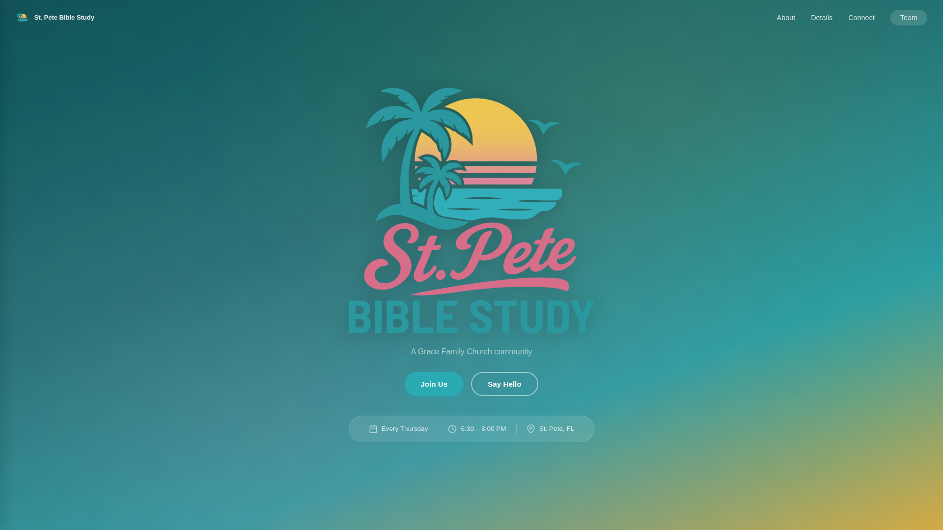 website screenshot of https://st-pete-community-group.pages.dev/