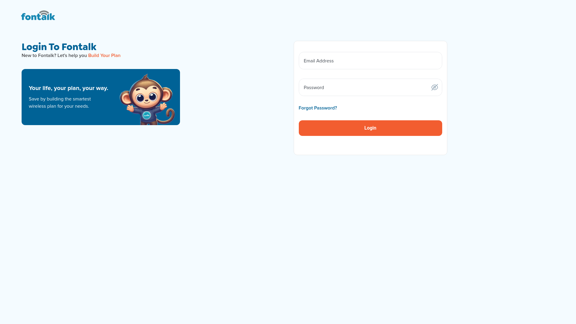 website screenshot of https://fontalk-customer-webapp-pre-dev.pages.dev/