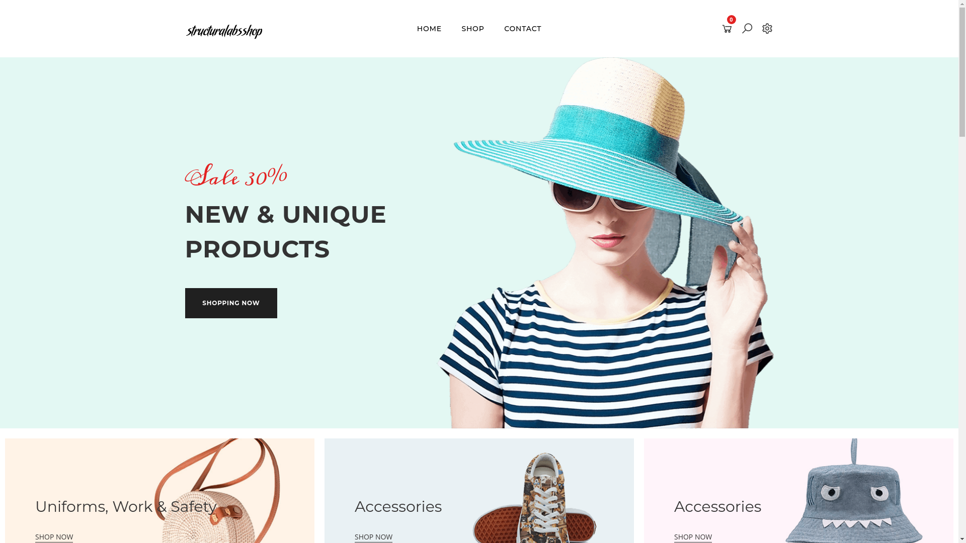 website screenshot of https://structuralabsshop-com.pages.dev/