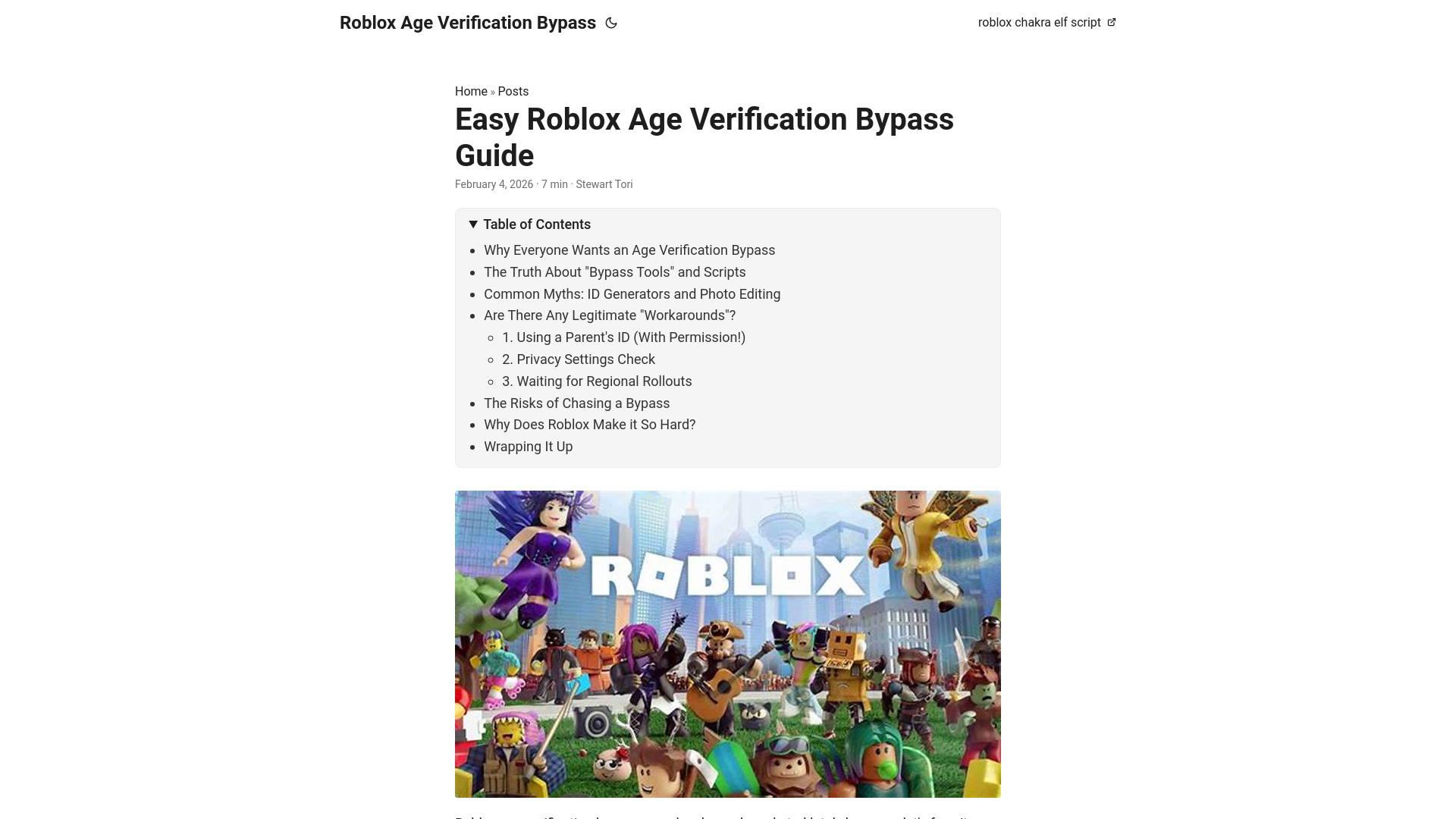 website screenshot of https://robloxageverificationbypass.pages.dev/
