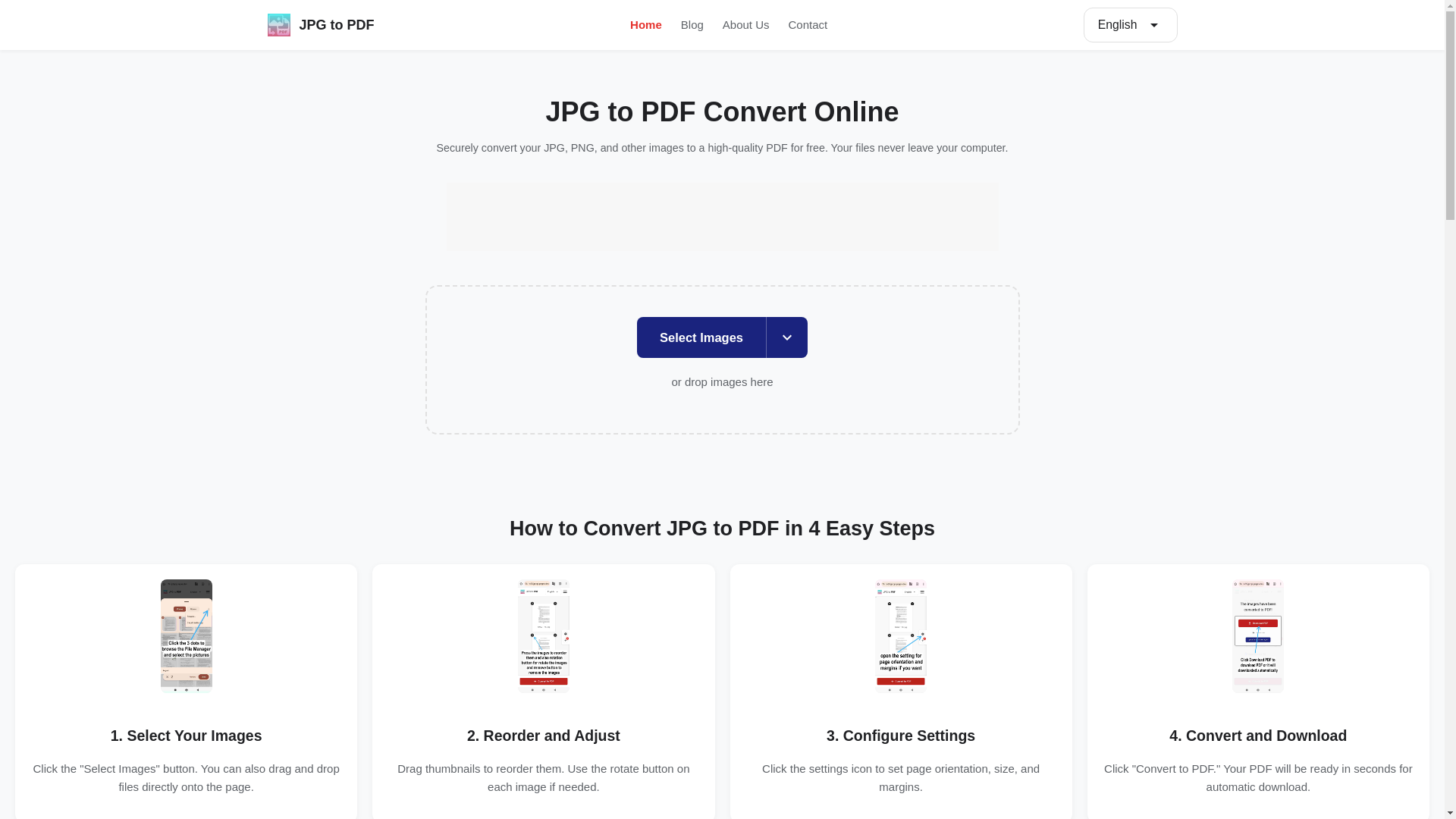 website screenshot of https://jpgtopdfconvertm.pages.dev/