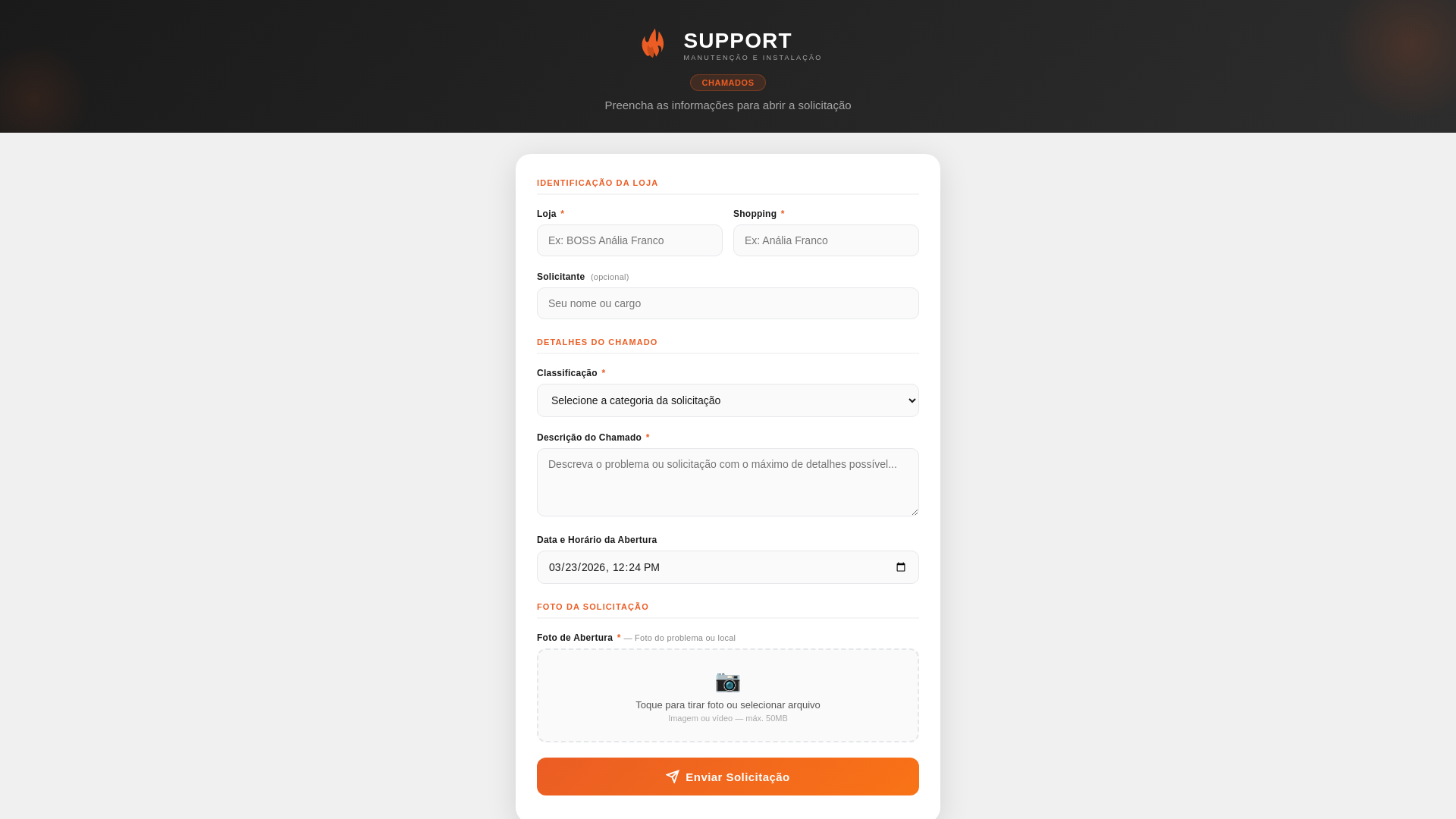 website screenshot of https://support-chamados.pages.dev/