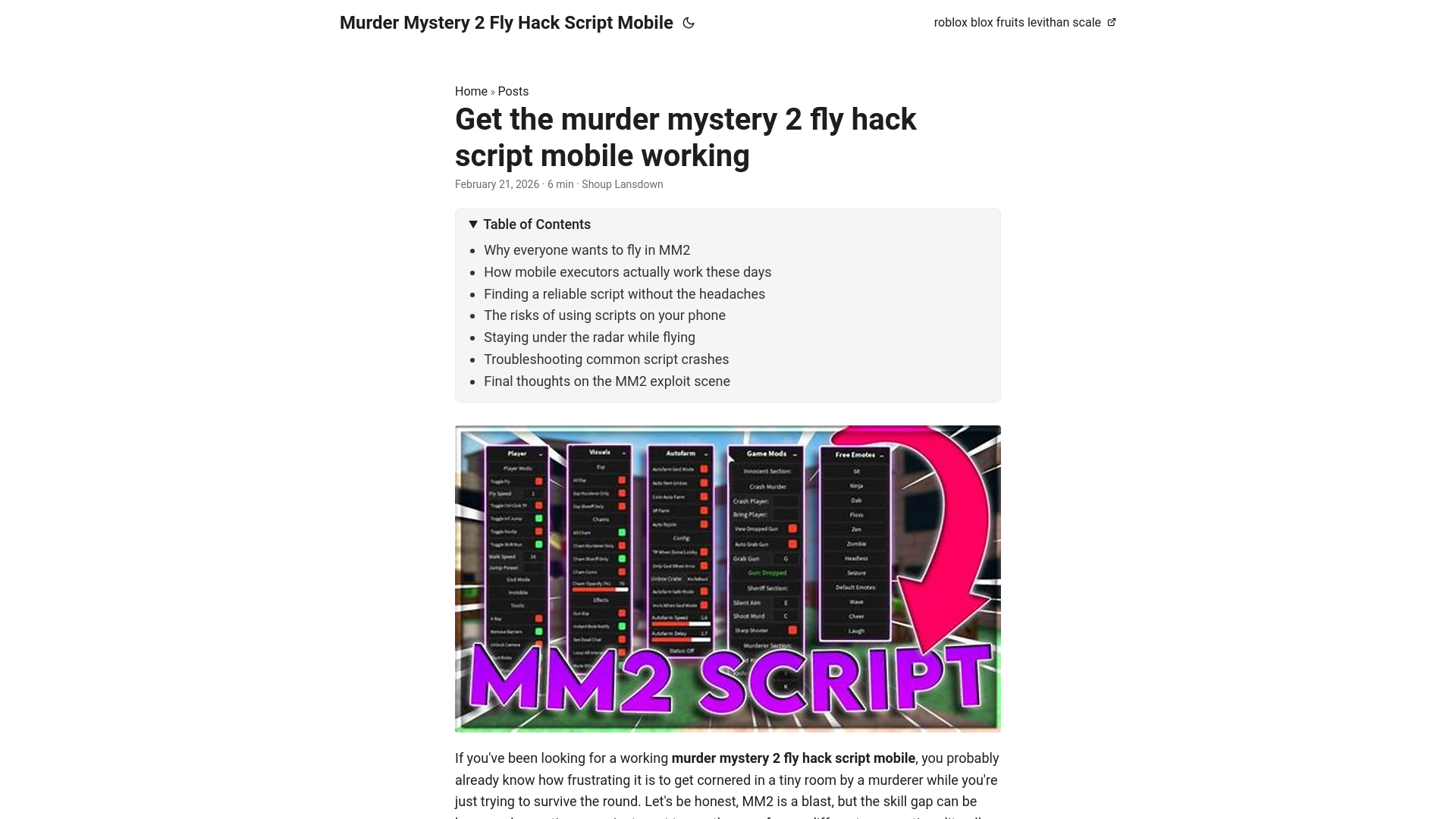website screenshot of https://murder-mystery-2-fly-hack-script-mobile.pages.dev/