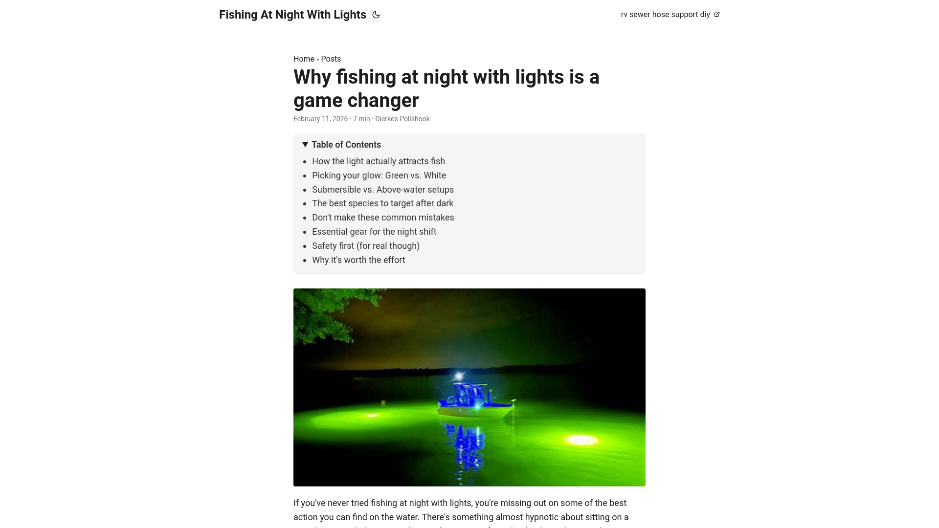 website screenshot of https://fishing-at-night-with-lights.pages.dev/