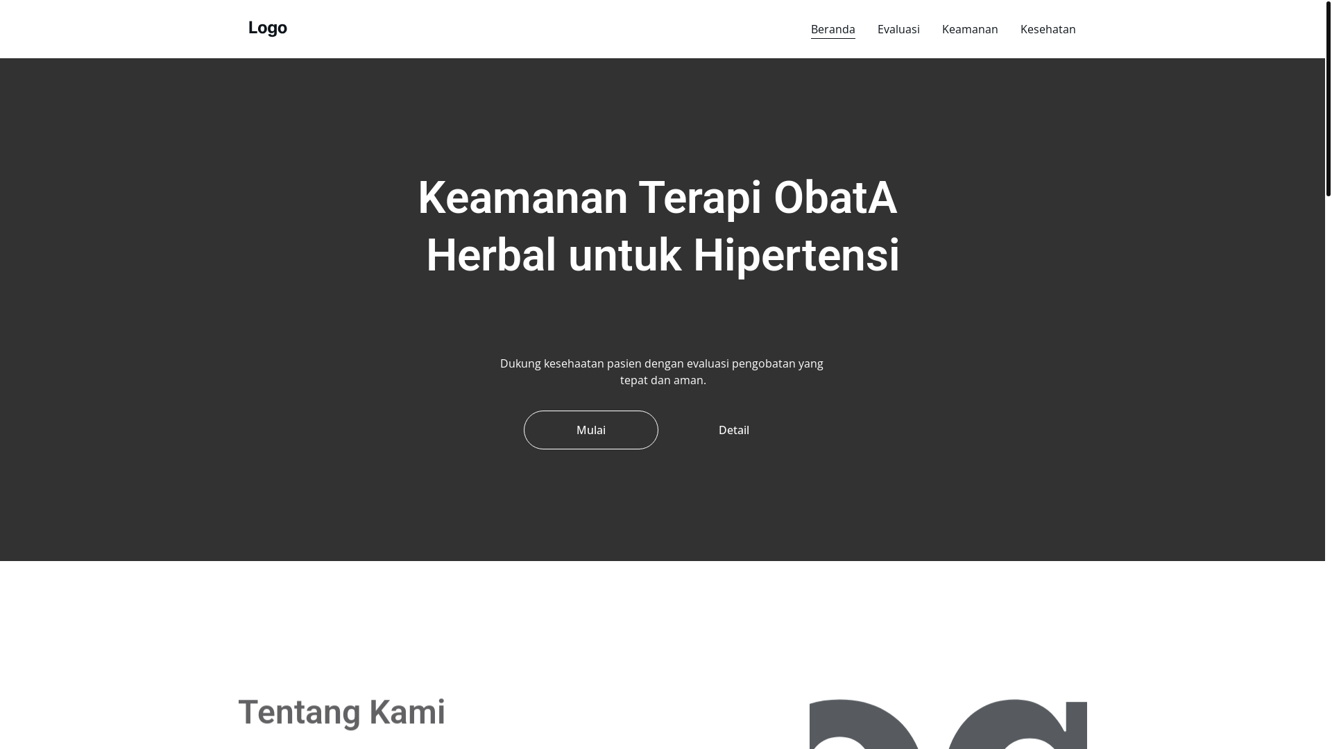 website screenshot of https://herbaldruginteraction.id/