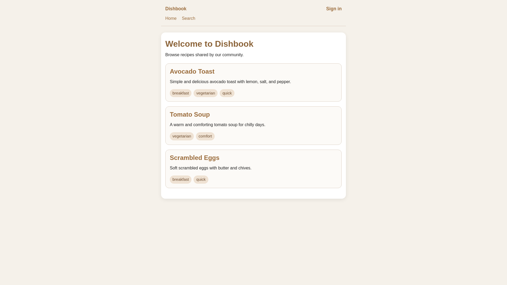 website screenshot of https://brynleedishbook.com/