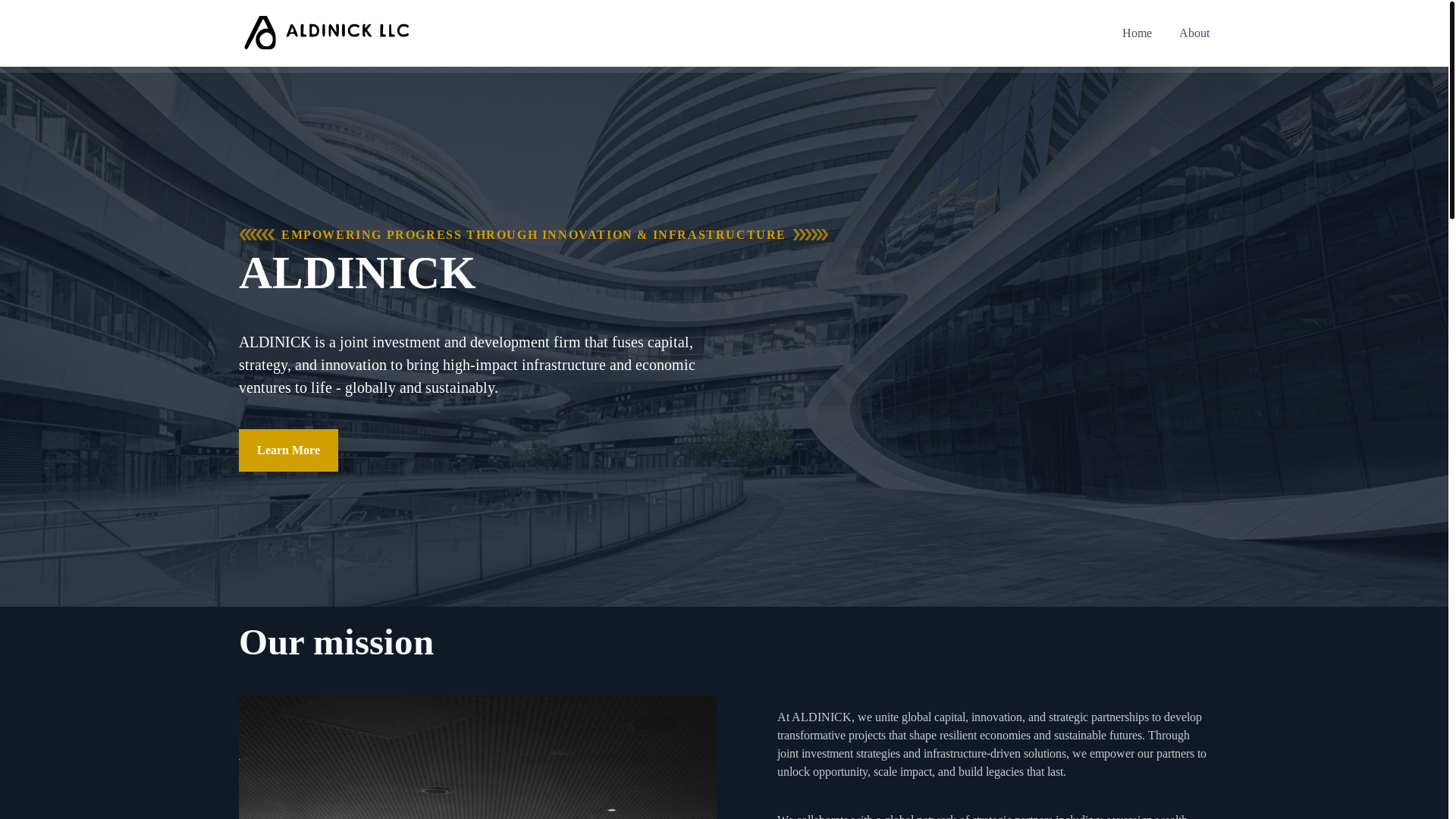 website screenshot of https://aldinickwebsite.pages.dev/