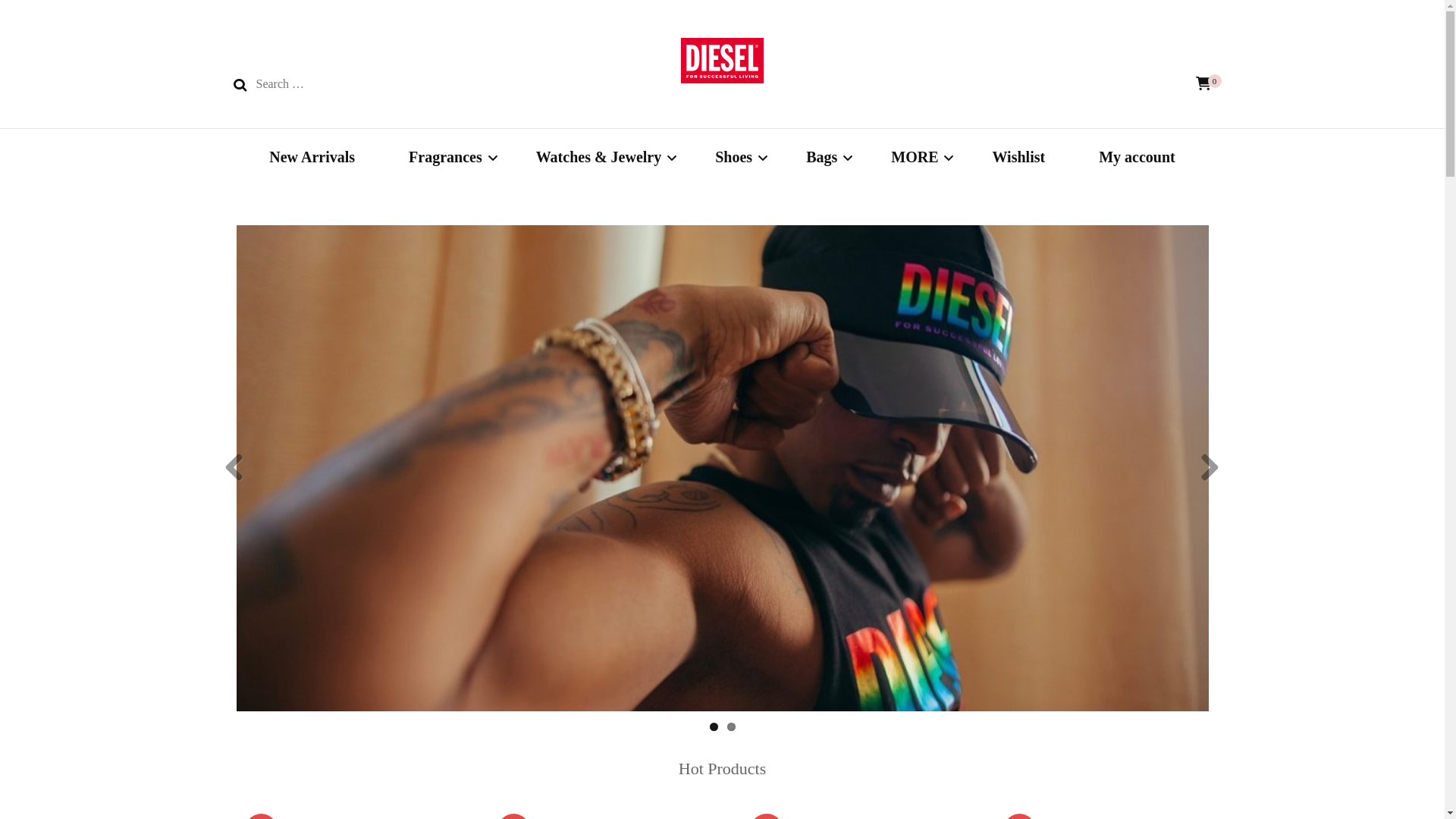 website screenshot of https://ericasender.shop/