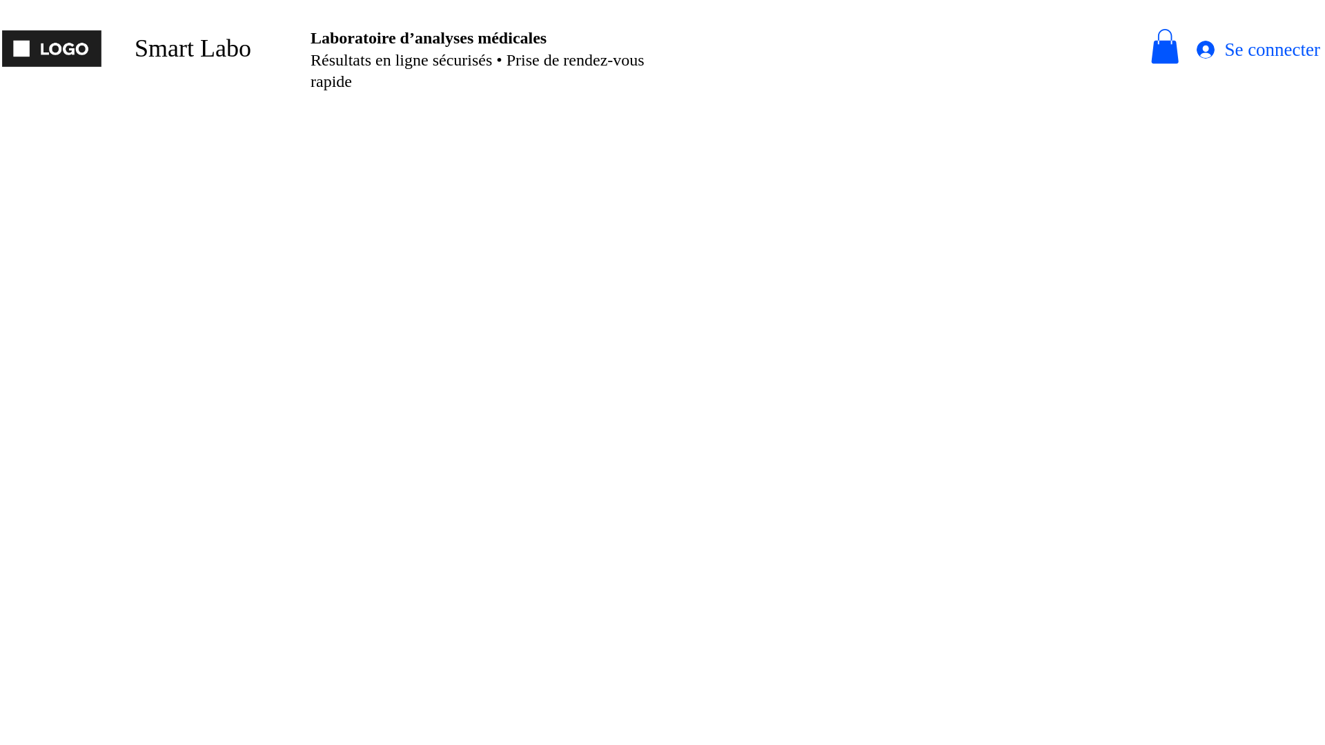 website screenshot of https://smartlaboco.info/