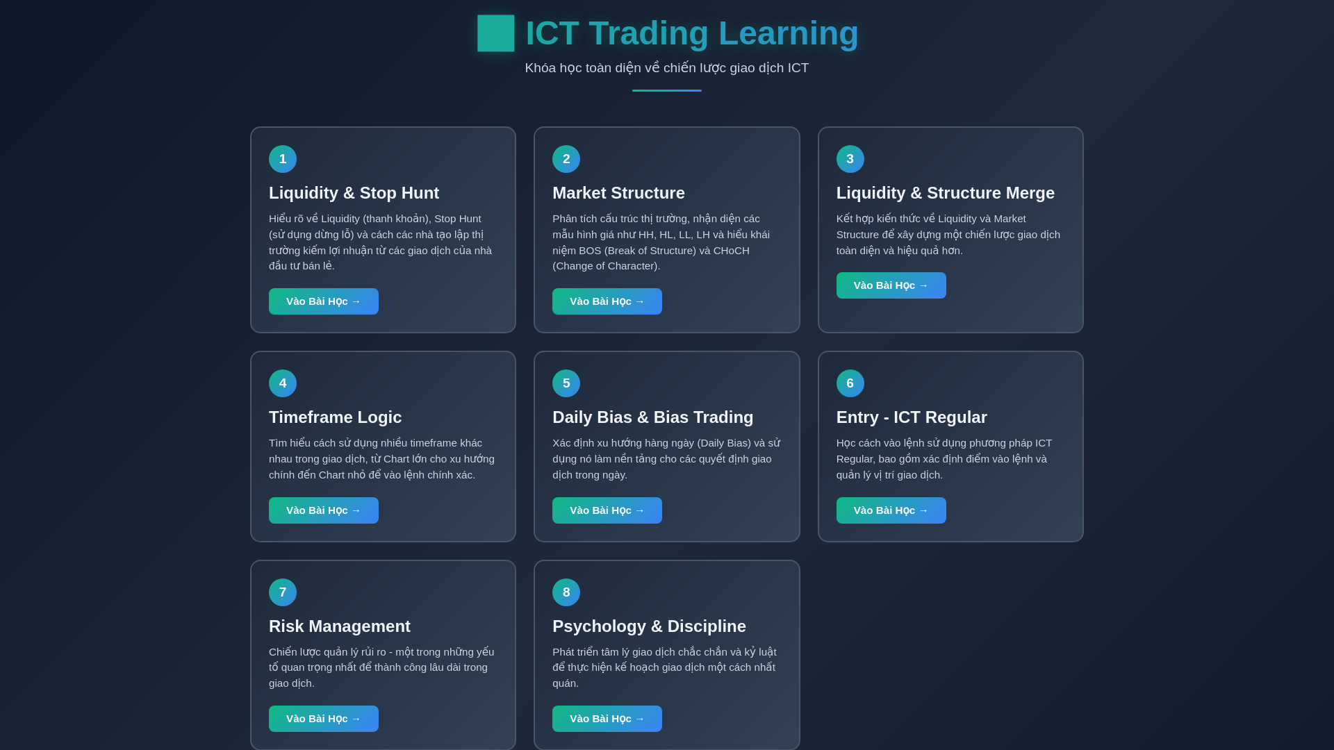 website screenshot of https://ictlearning.pages.dev/