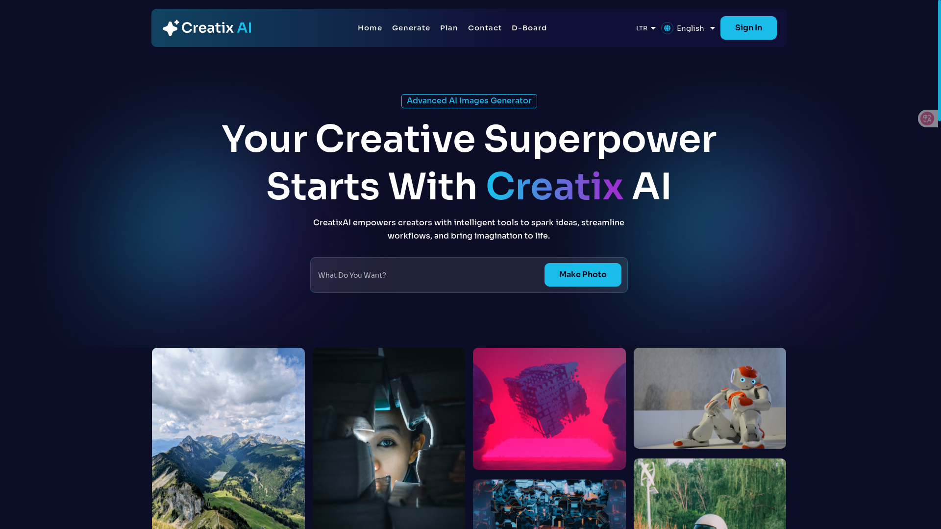 website screenshot of https://luvian.pages.dev/