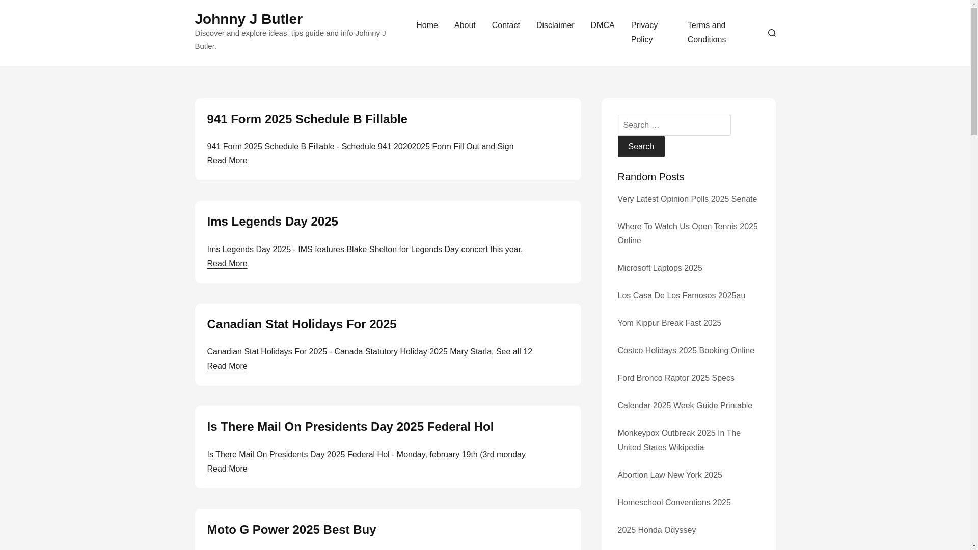 website screenshot of https://johnnyjbutlerr.pages.dev/