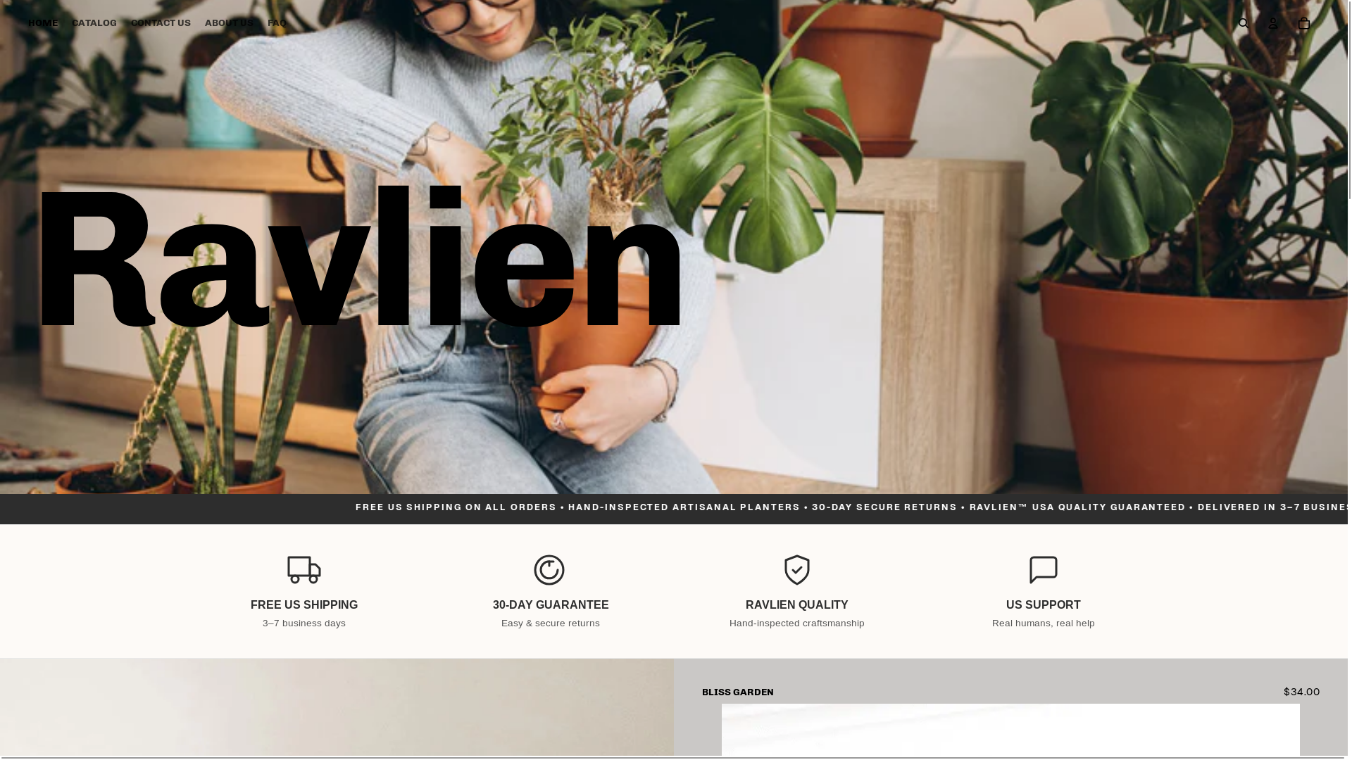 website screenshot of https://larklyn.store/