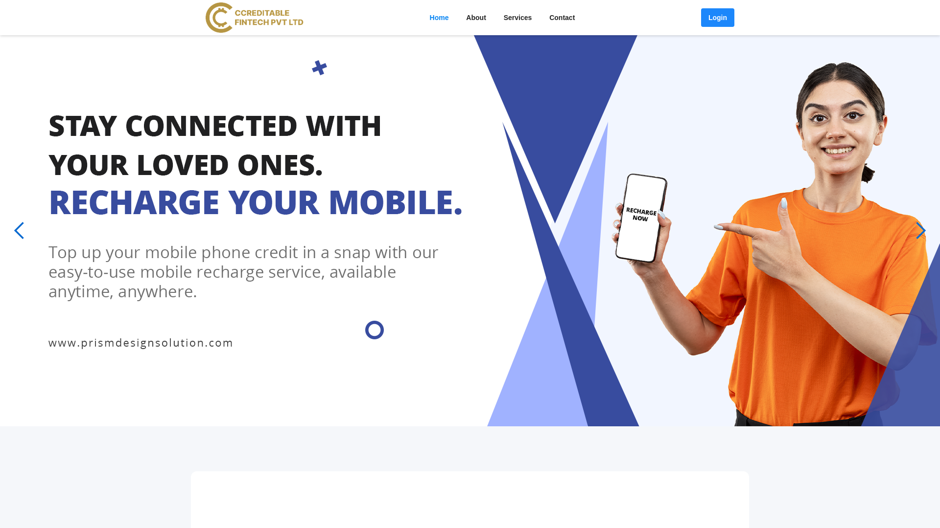 website screenshot of https://ccreditablefintech.com