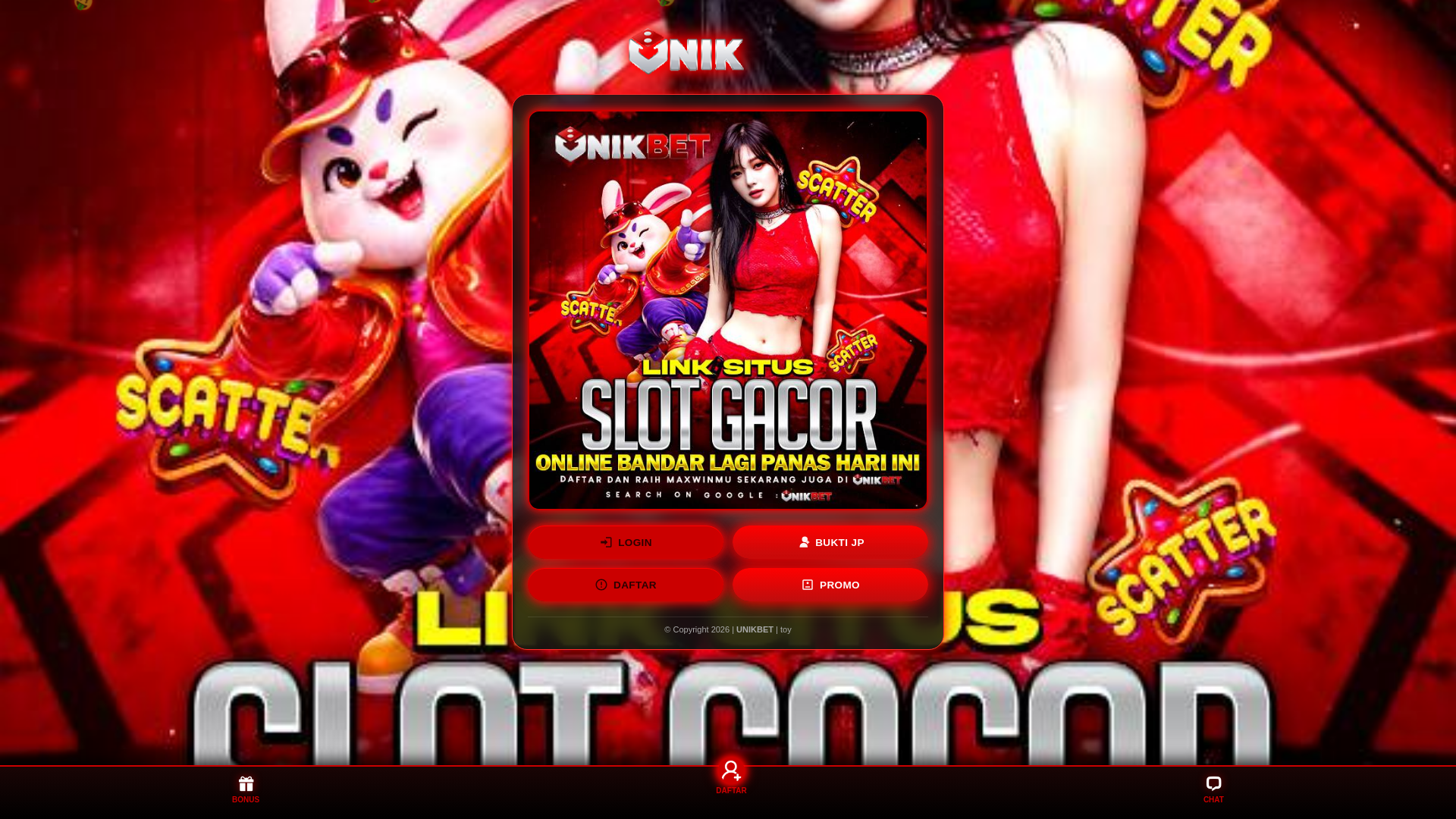 website screenshot of https://unikbet-x-ricardo.pages.dev/