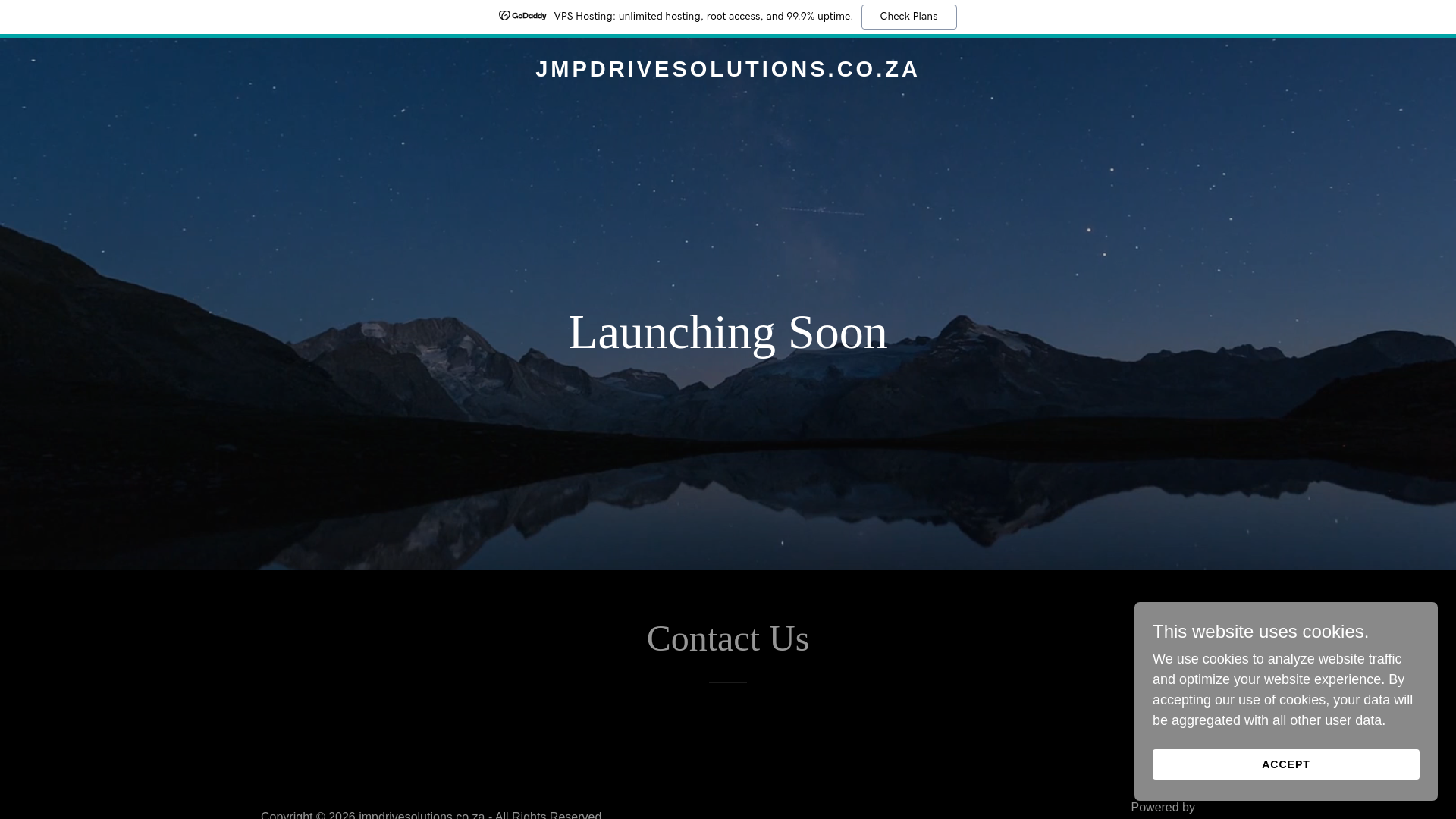 website screenshot of https://jmpdrivesolutions.co.za/