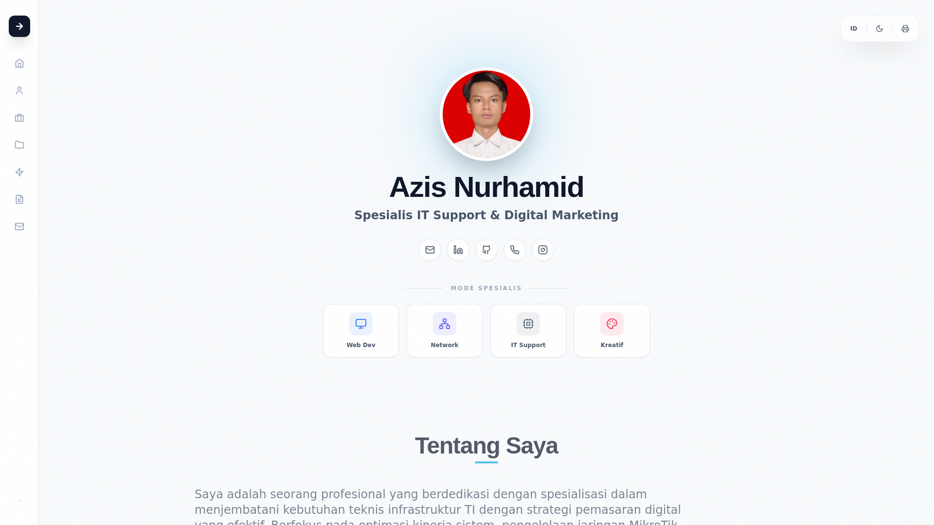 website screenshot of https://curriculumvitae-8ch.pages.dev/