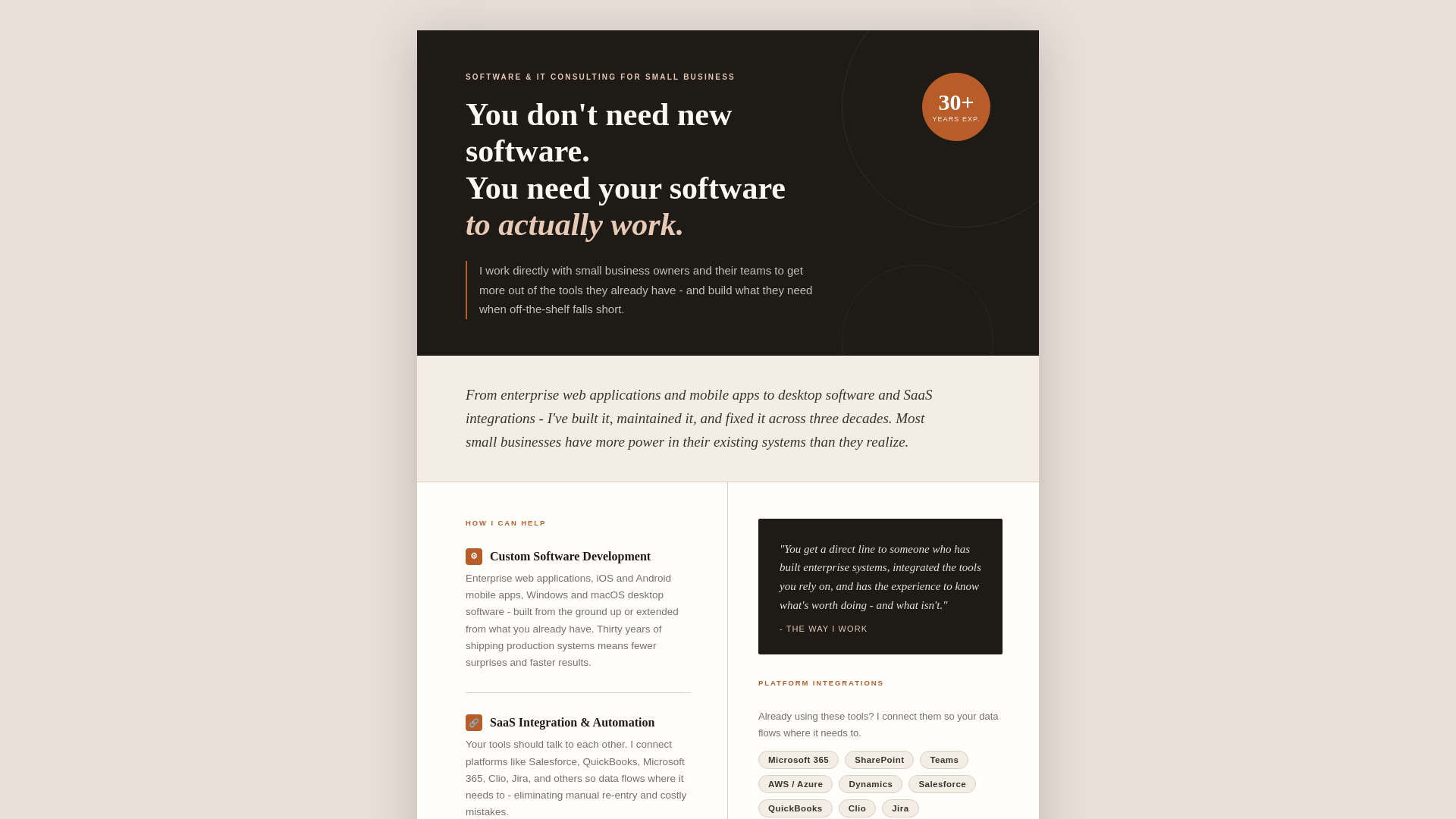website screenshot of https://carusotechsolutions.com/