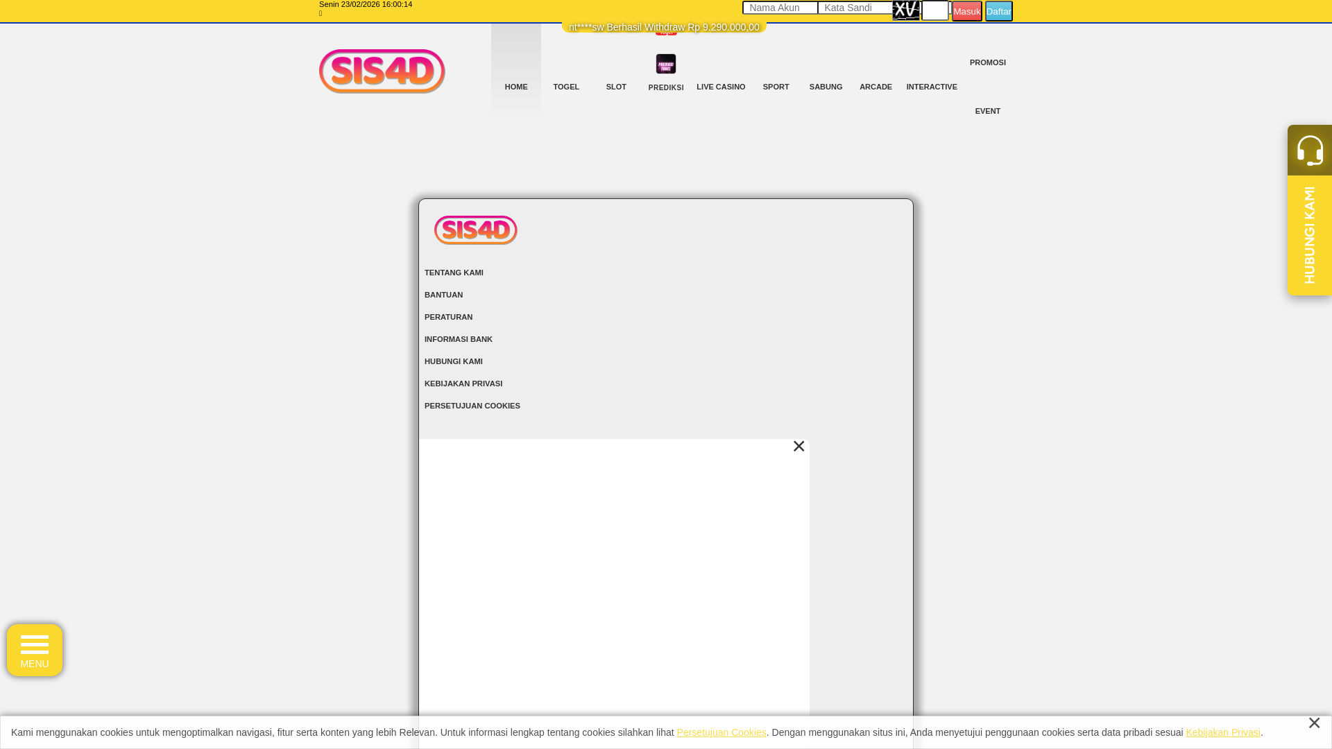 website screenshot of https://ramadhansisgacor.pages.dev/