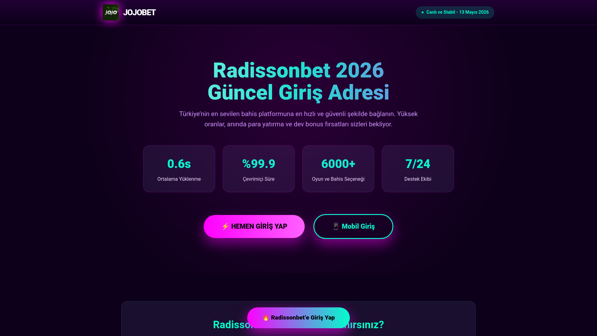 website screenshot of https://tr.radissonbet-sefiirskazanclar.icu