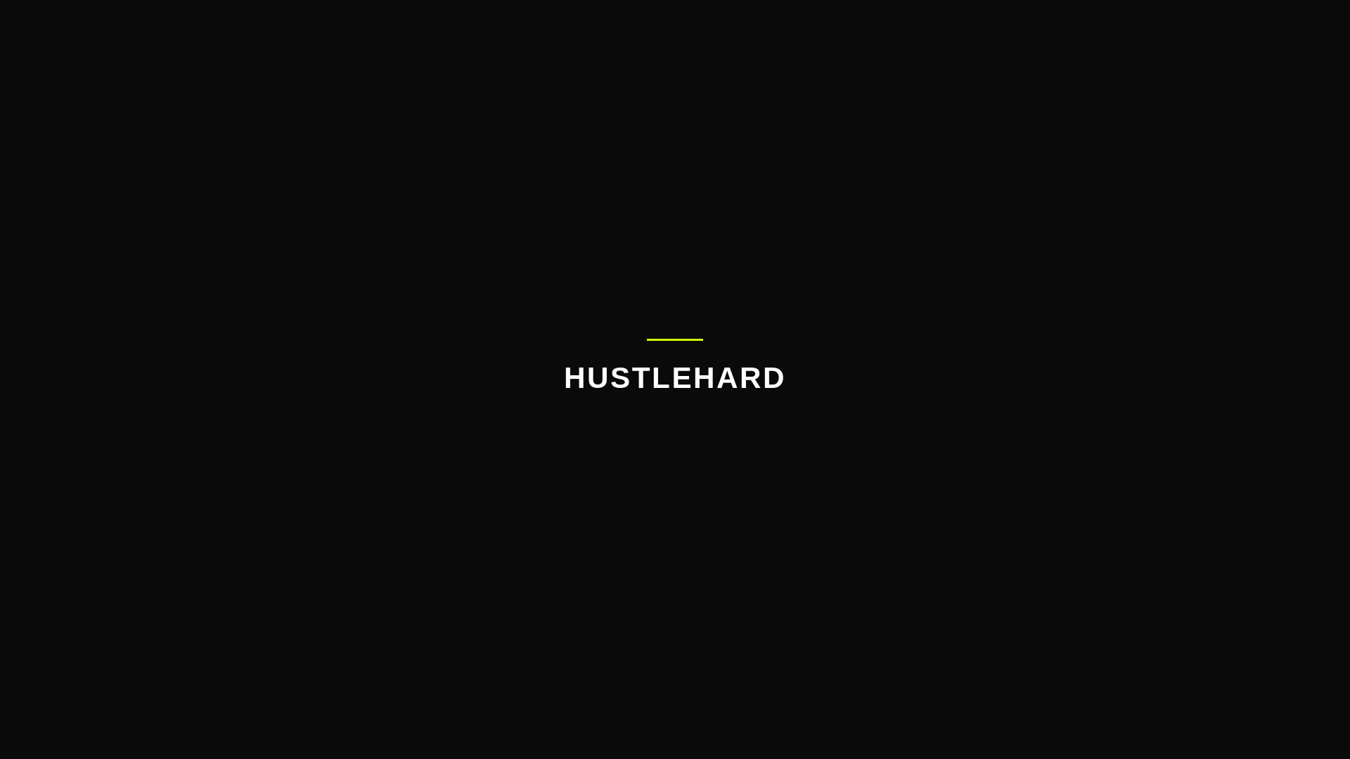 website screenshot of https://hustlehard.app