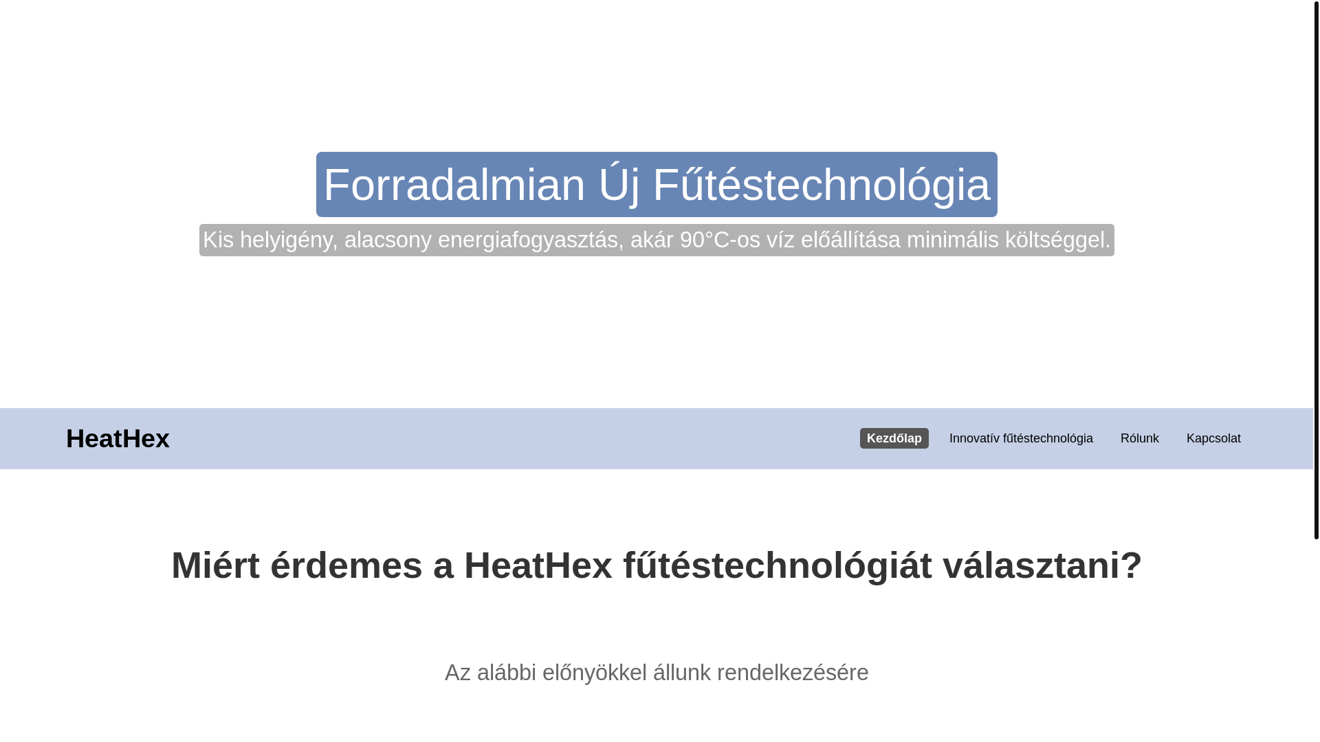 website screenshot of https://heathex.eu/
