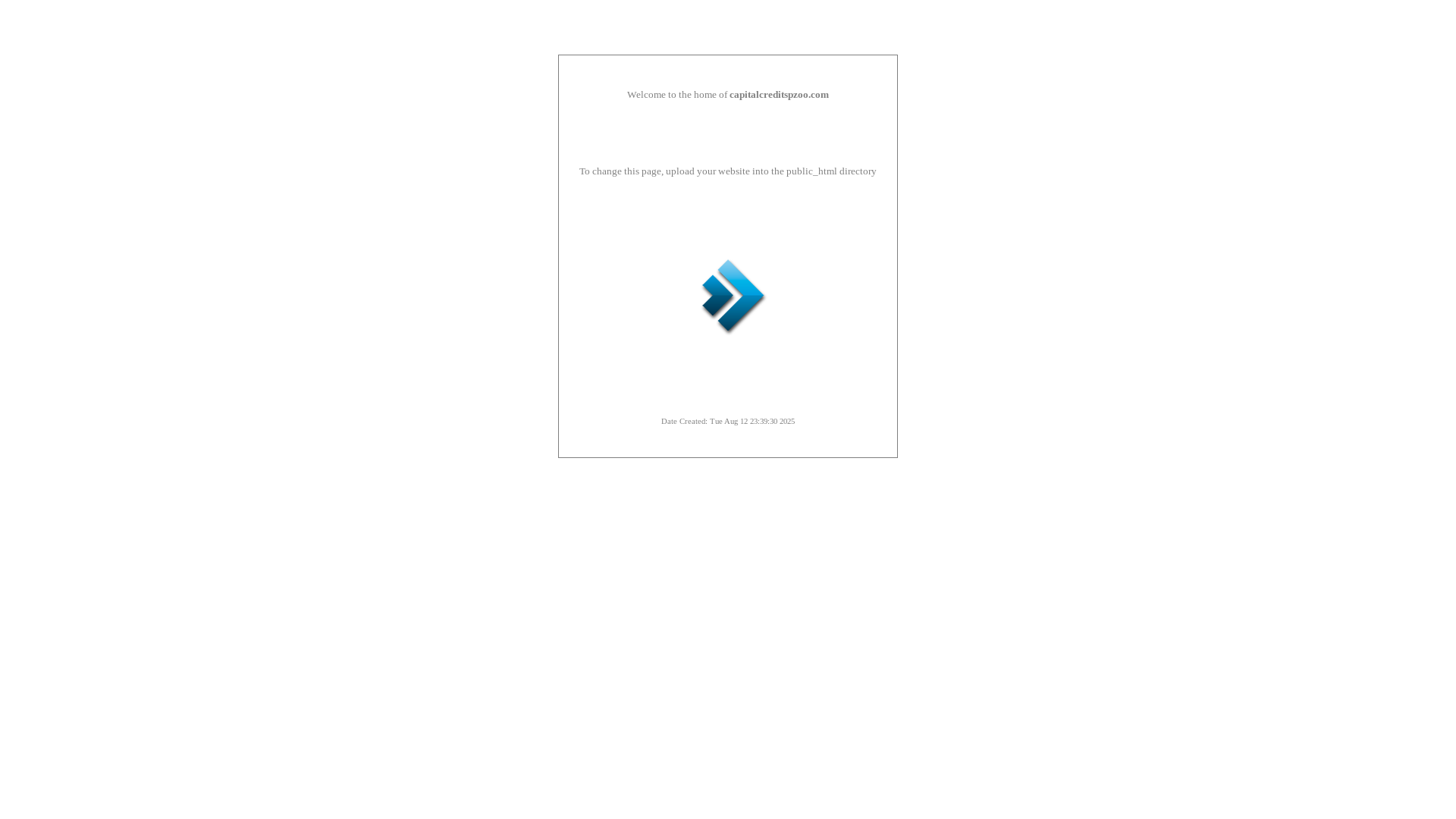 website screenshot of https://capitalcreditspzoo.com/