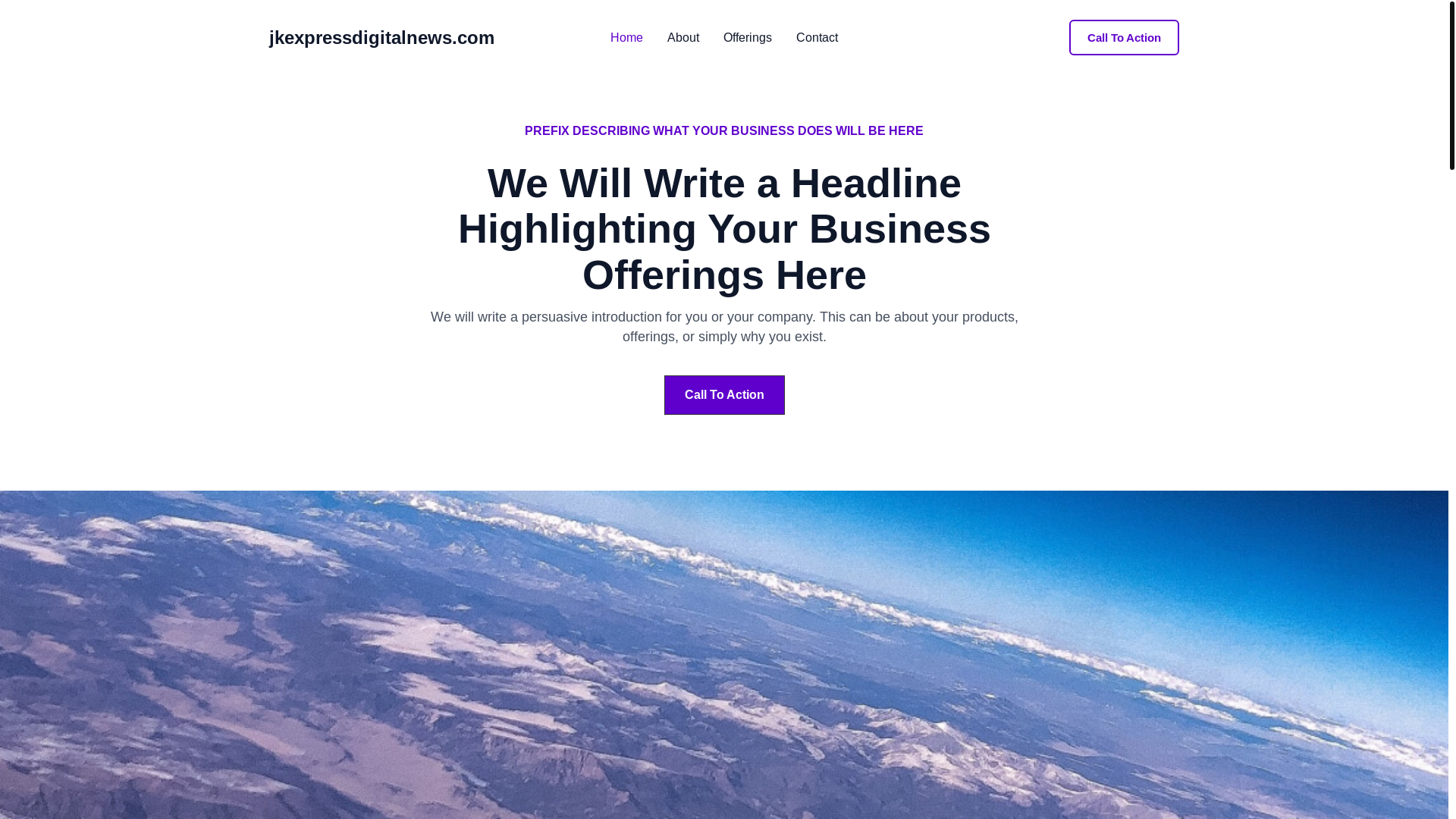 website screenshot of https://jkexpressdigitalnews.com/