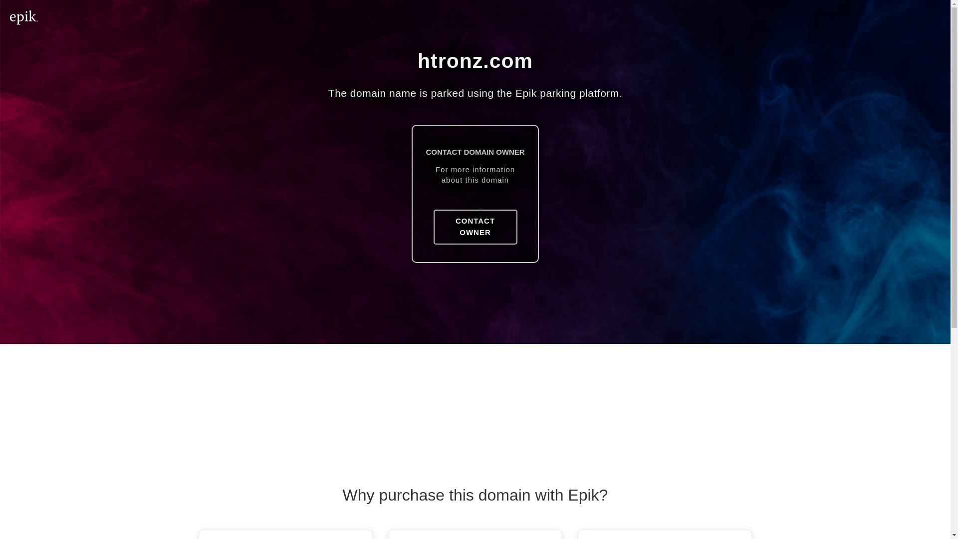 website screenshot of https://htronz.com/
