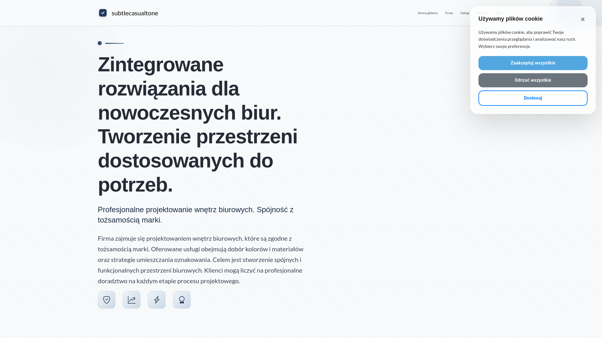 website screenshot of https://subtlecasualtone.com/
