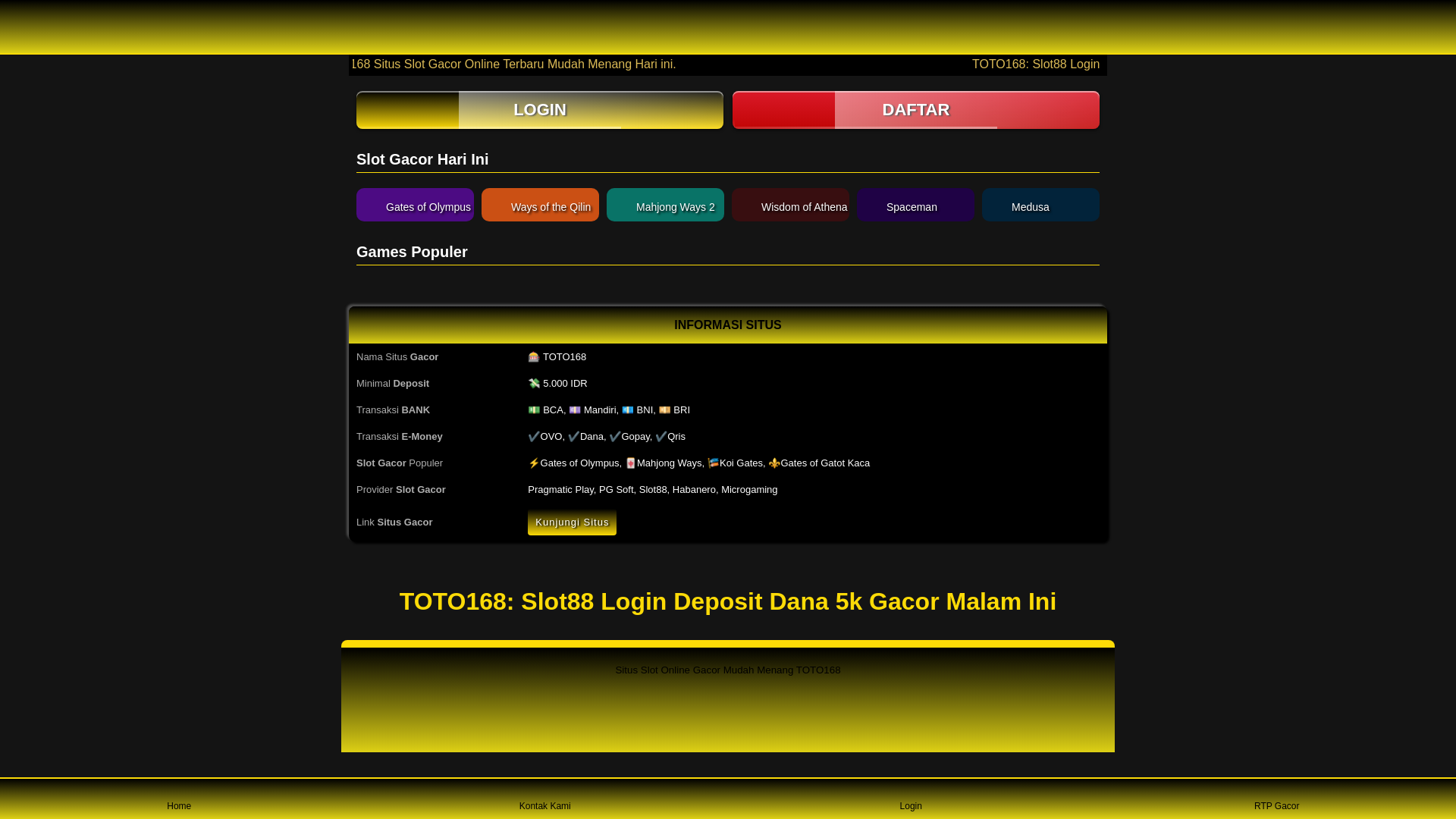 website screenshot of https://dataphil-toto168.pages.dev/