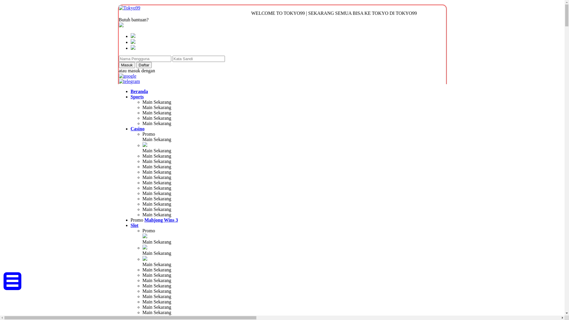 website screenshot of https://tokyo99play.click/
