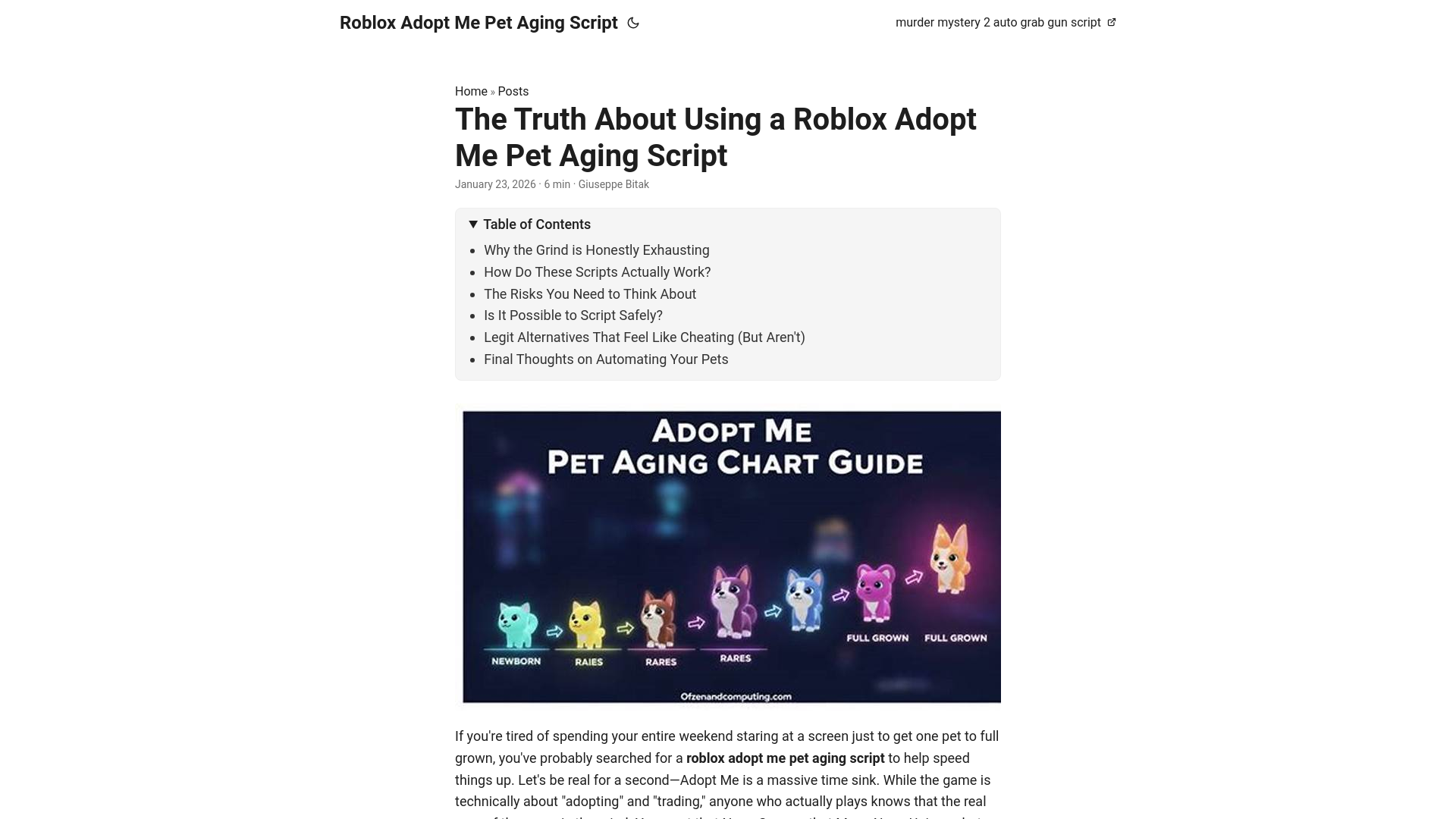 website screenshot of https://roblox-adopt-me-pet-aging-script.pages.dev/