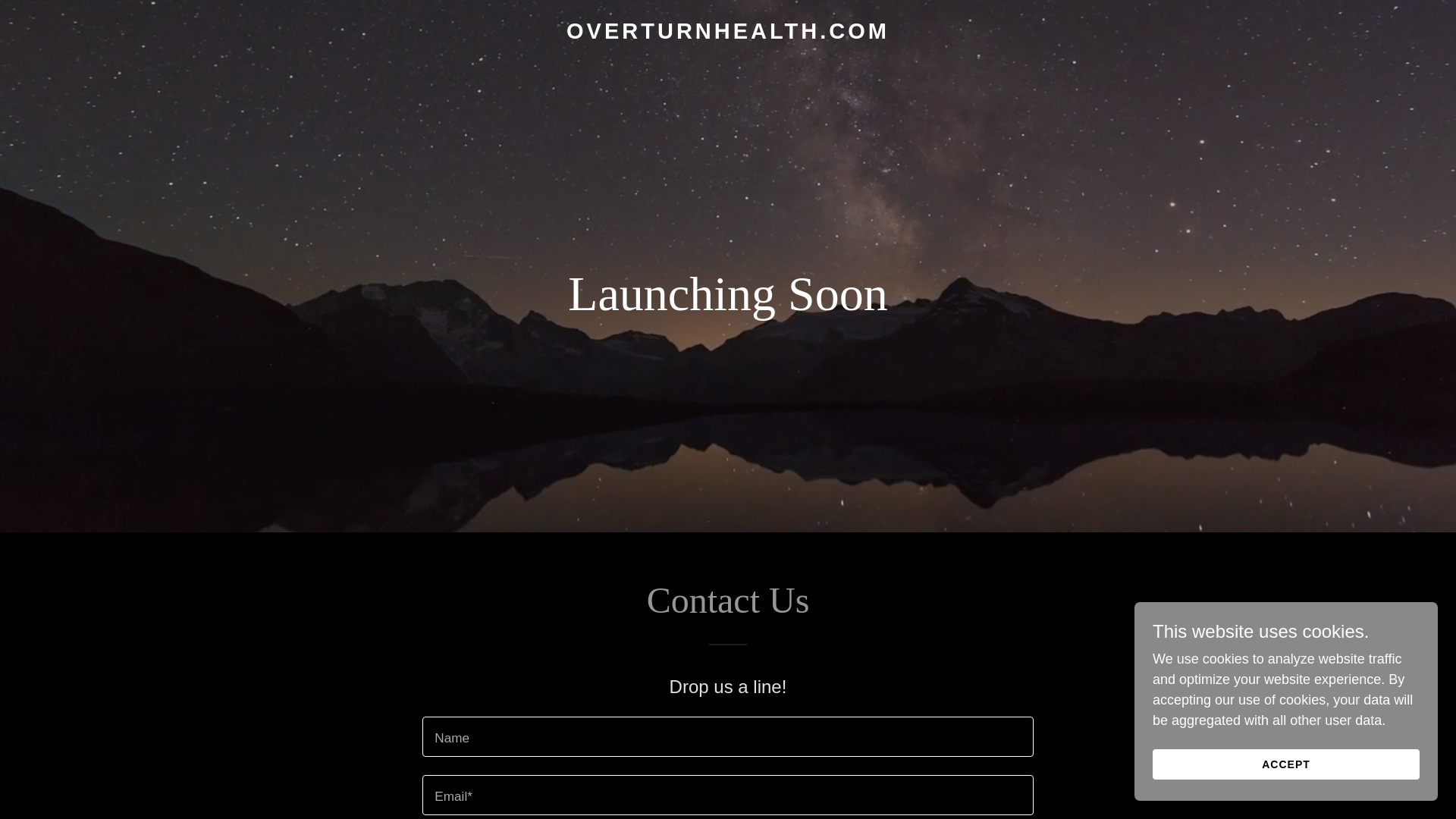 website screenshot of https://overturnhealth.com