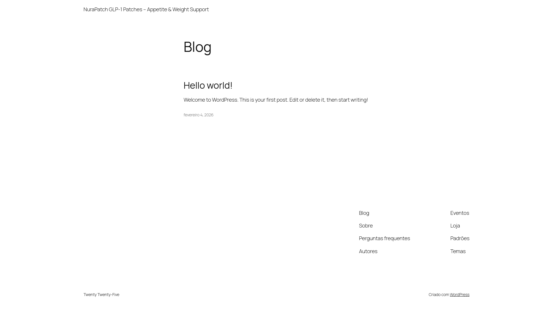 website screenshot of https://nurapatch-glp1.store/