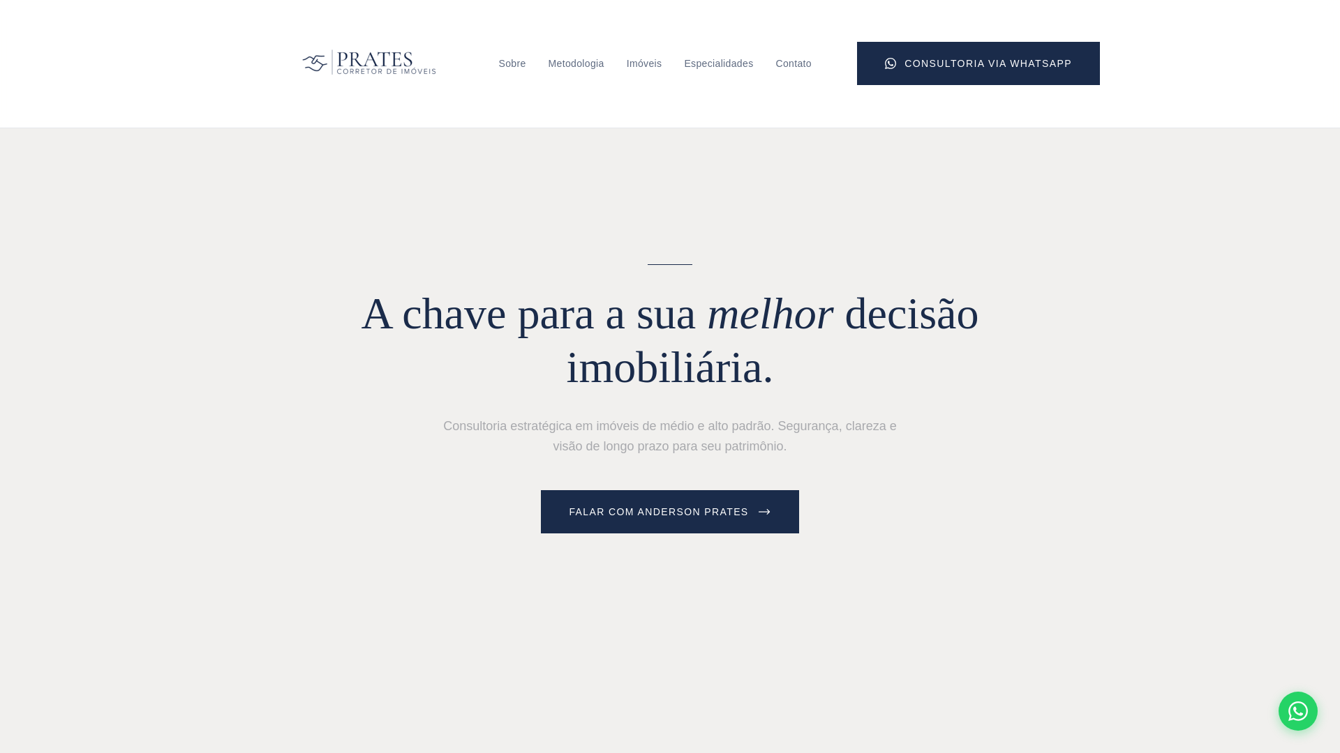 website screenshot of https://ocorretorprates.com.br