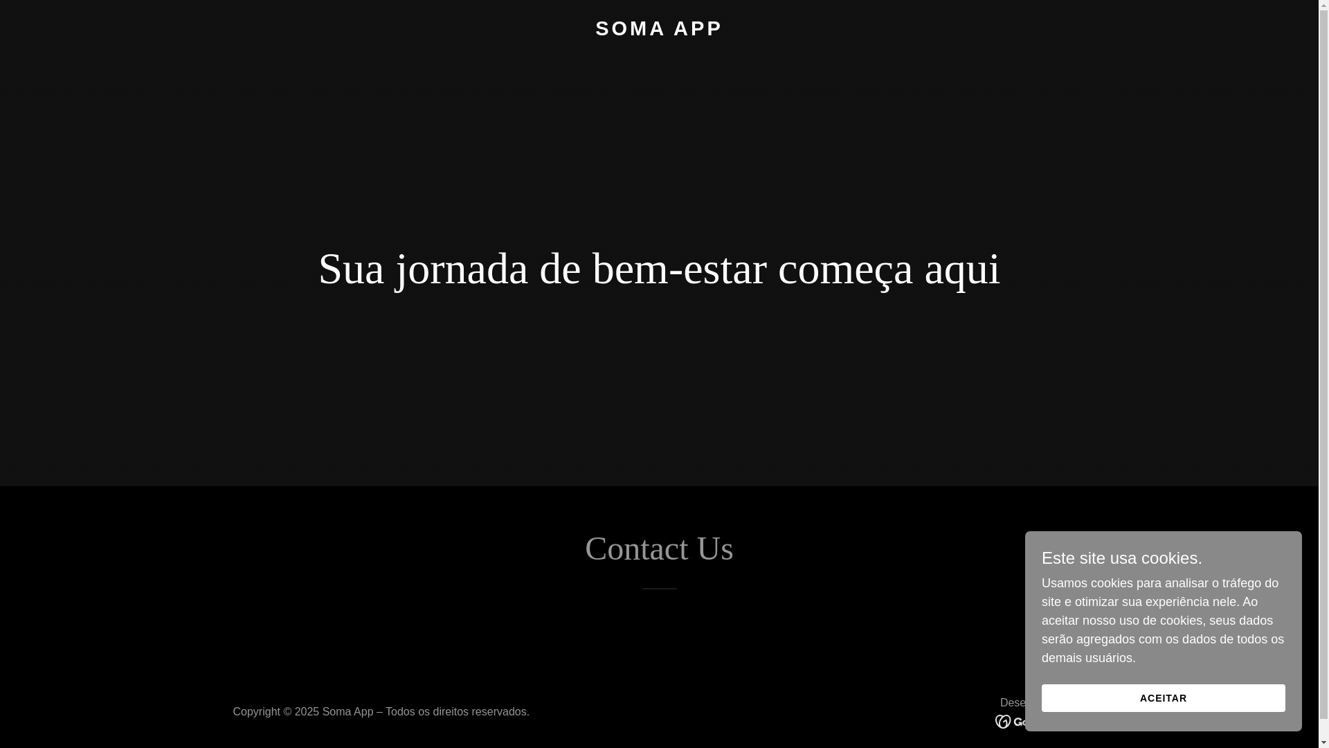 website screenshot of https://soma-app.life/