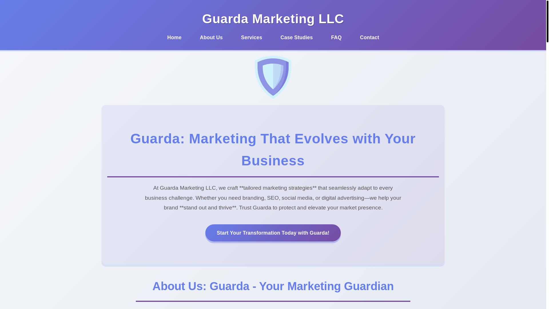 website screenshot of https://guardan.co/