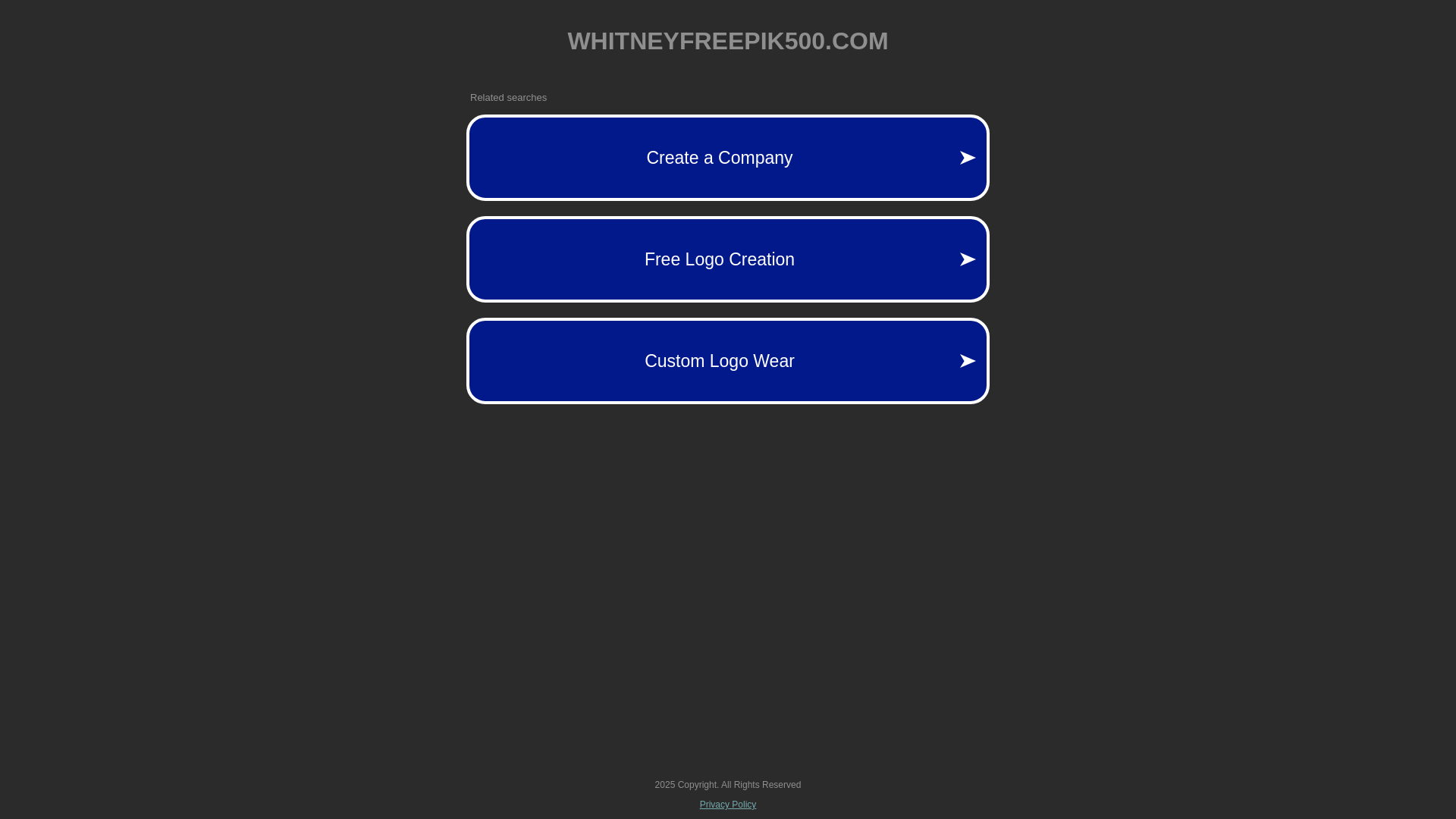 website screenshot of https://whitneyfreepik500.com/