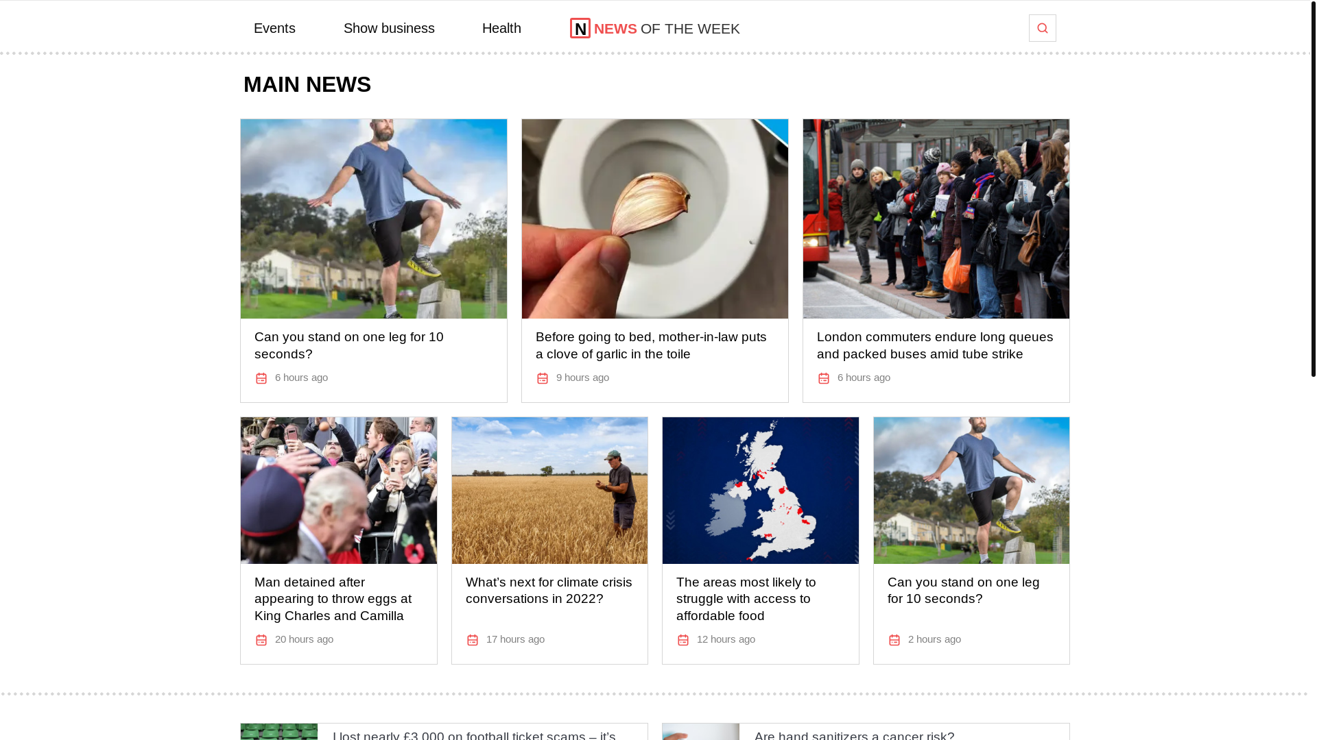 website screenshot of https://truccscene.world/
