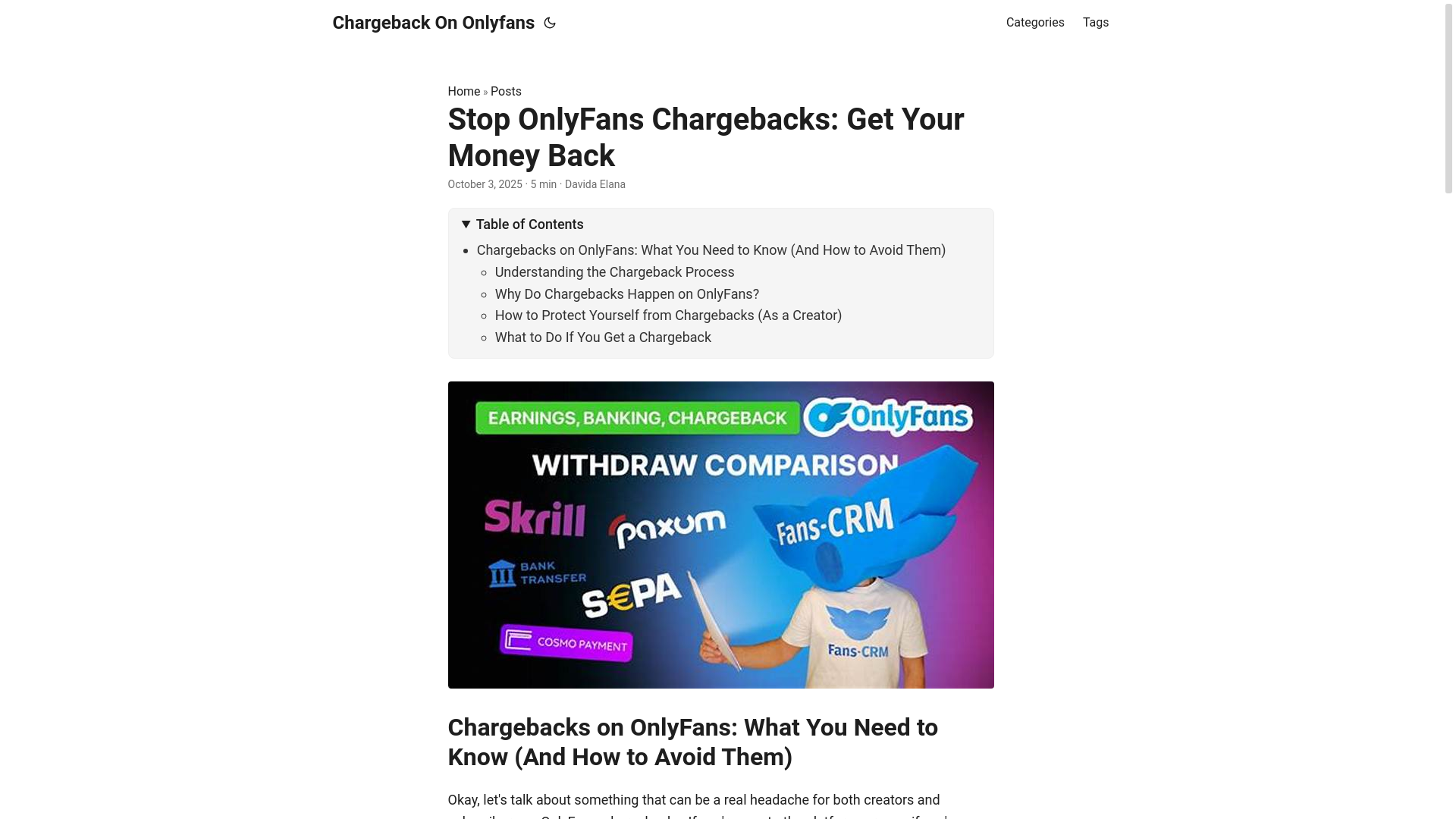 website screenshot of https://chargeback-on-onlyfans.pages.dev/